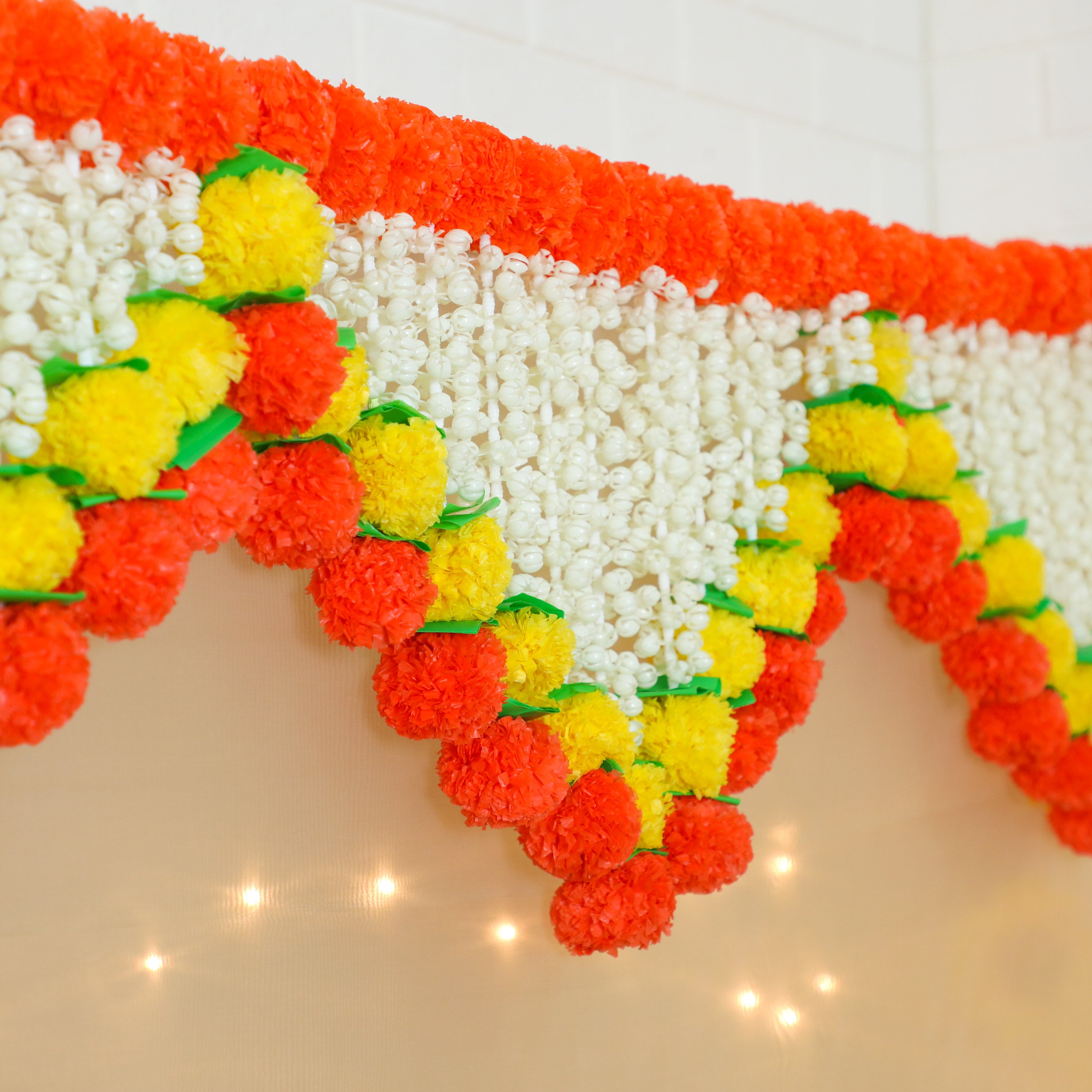 Floral decor for main door