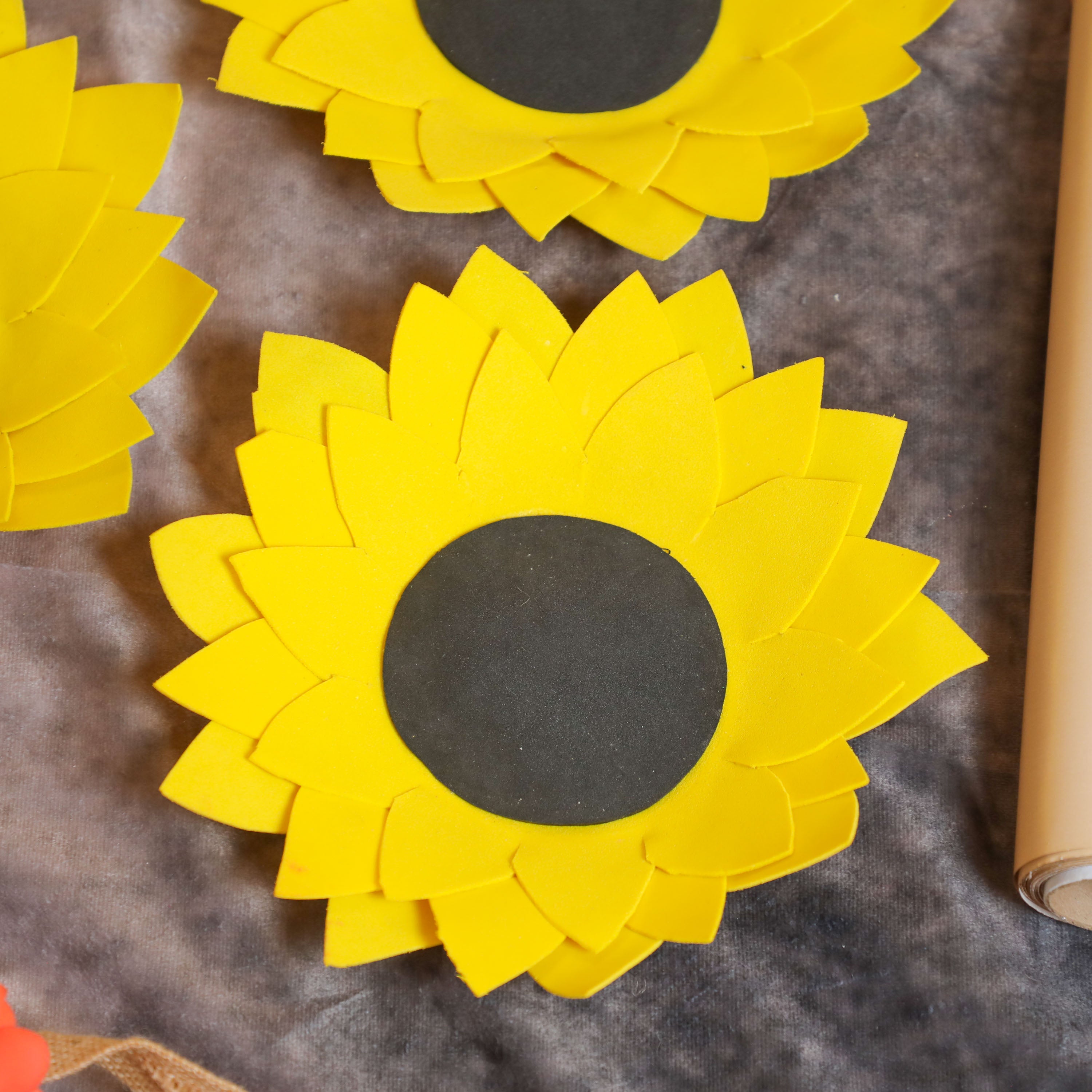 Big Foam Flowers for Background decor in the USA