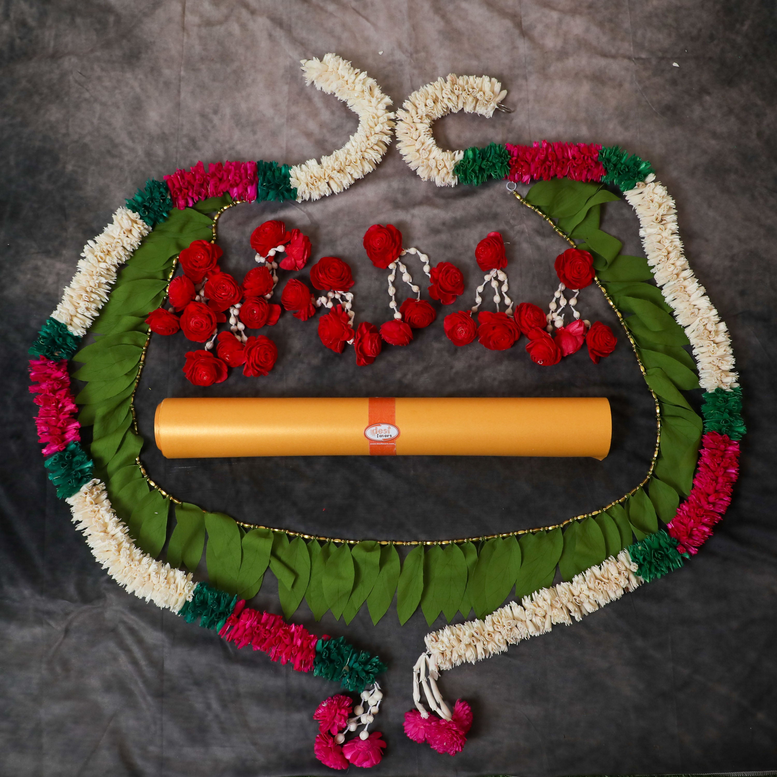 Traditional Backdrop Kit for Pooja Decoration in the USA