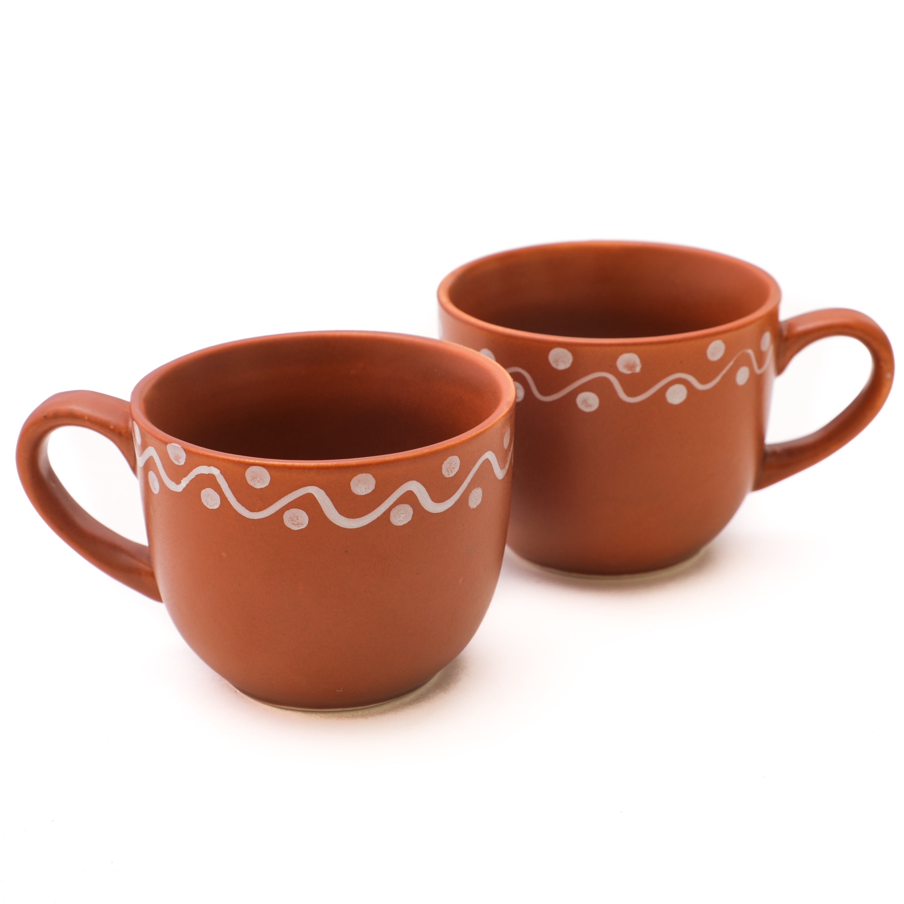Muggu printed teacups for wedding and pooja return gifts