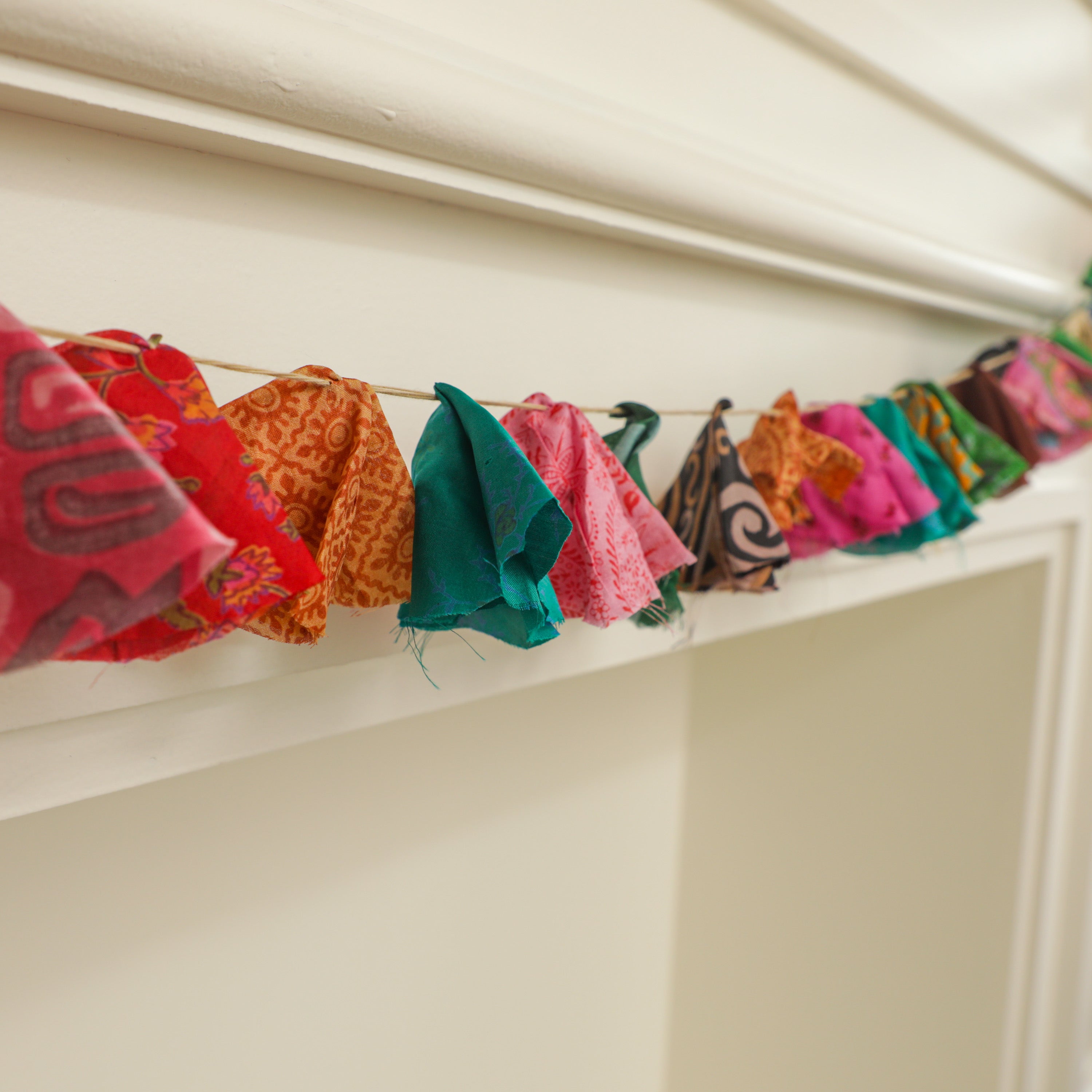 Kantha Fabric Buntings