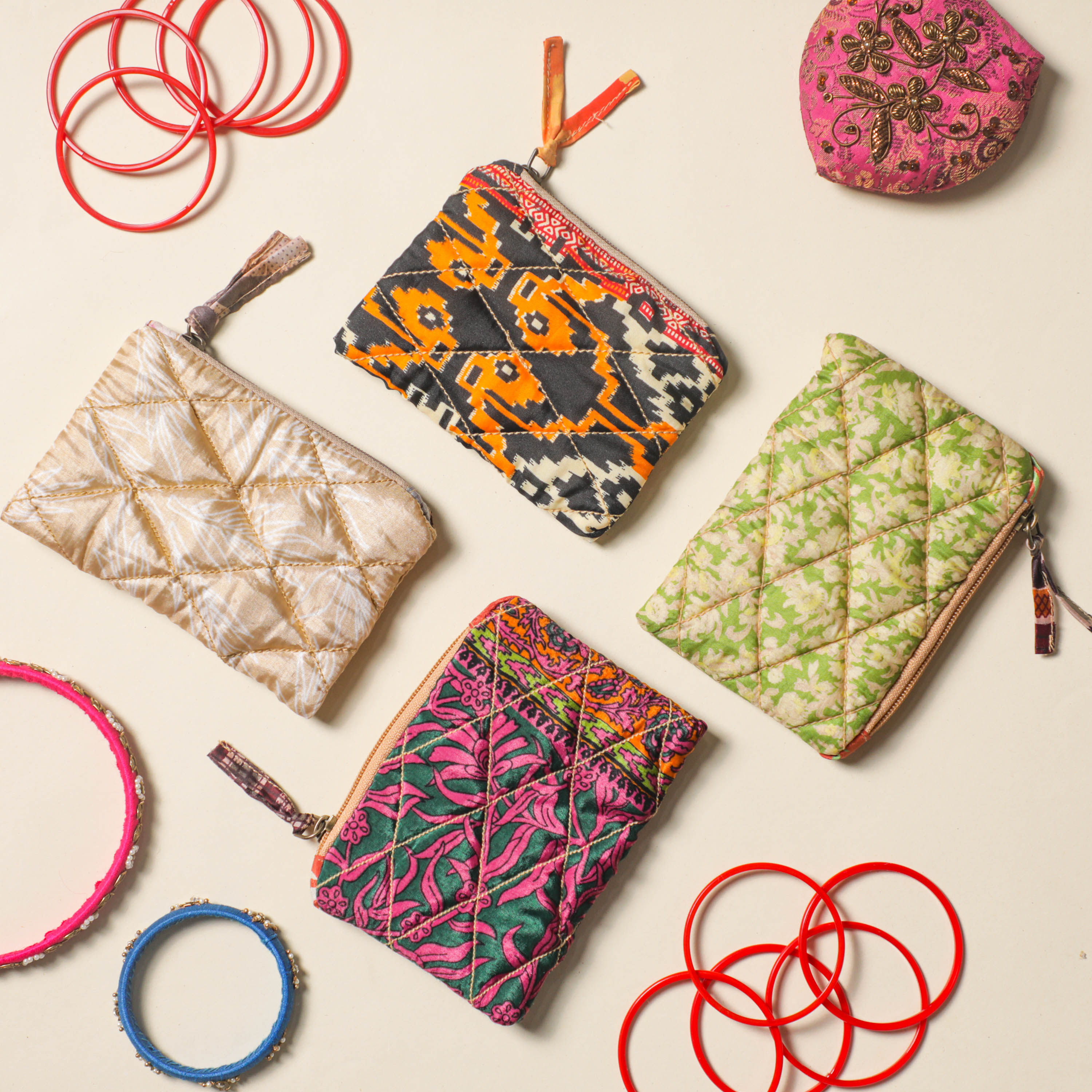 Shop Recycled Cotton Pouch for Women & Girls Online in USA