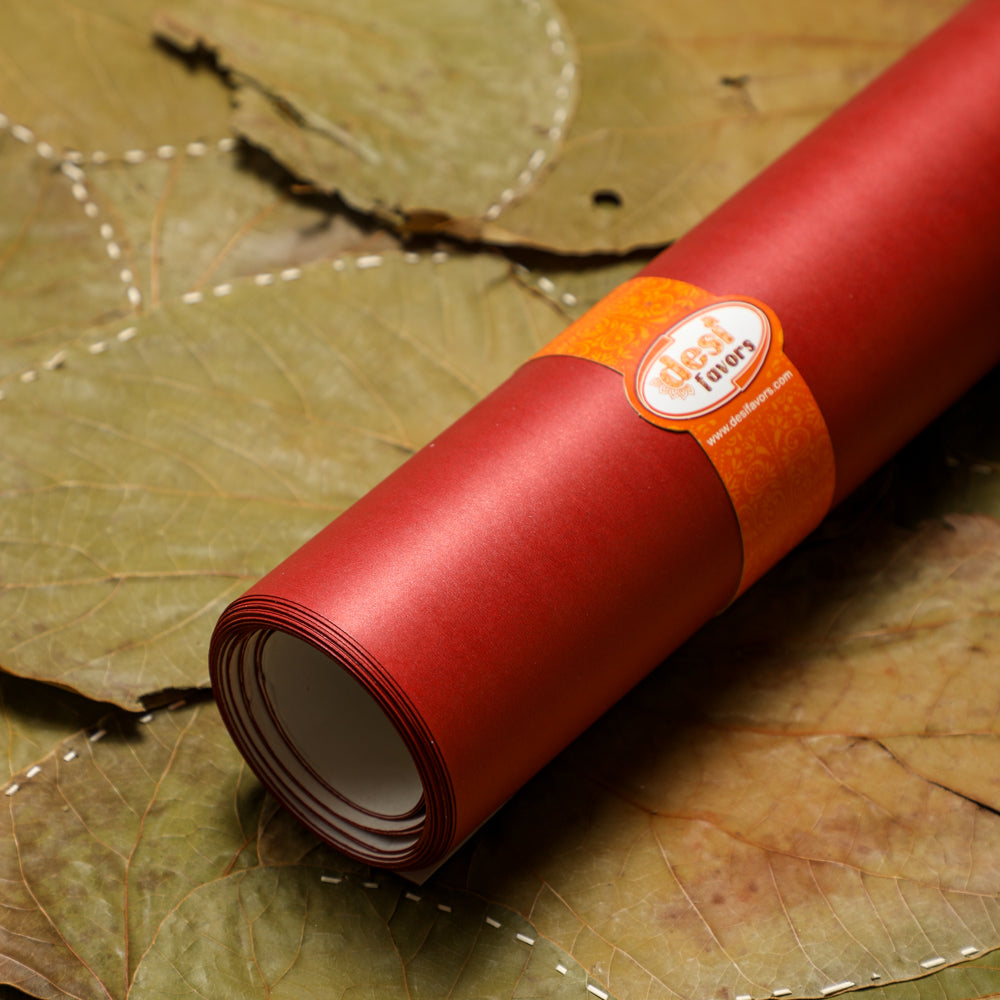 Red traditional backdrop decor sheet