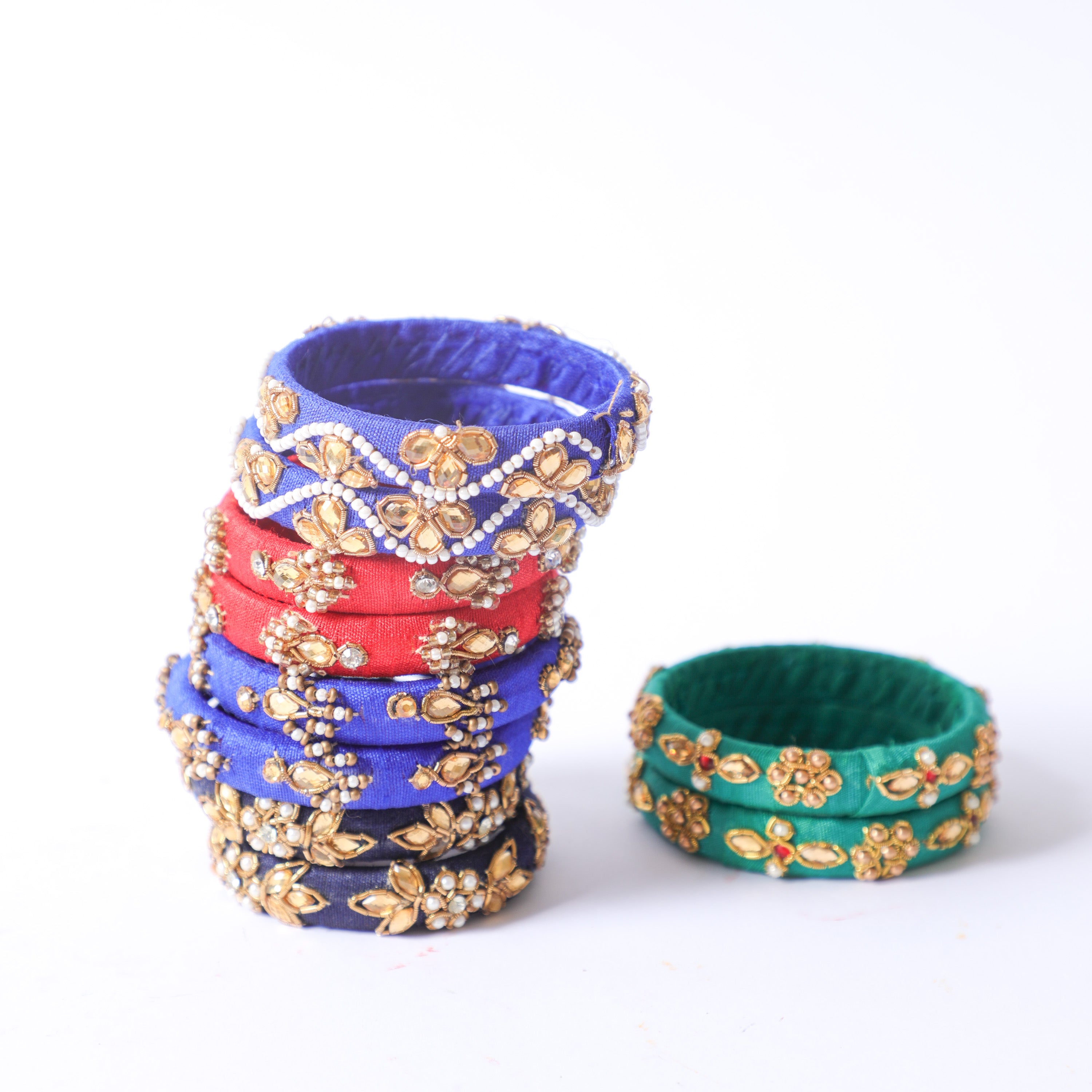 Buy Green Bracelets & Bangles for Women by Leshya Online | Ajio.com
