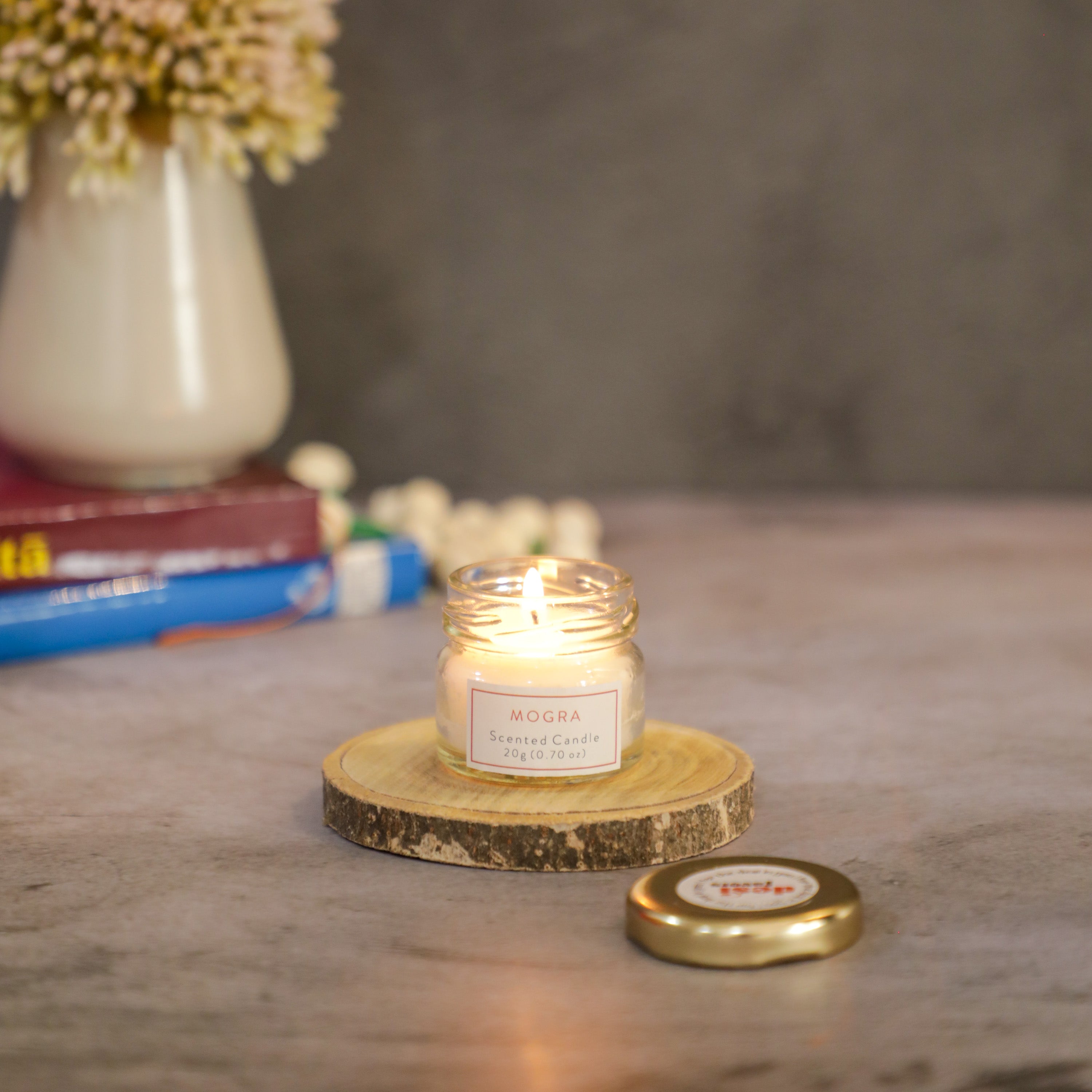 Best Jasmine Scented Mini Jar Candles Online from Desifavors