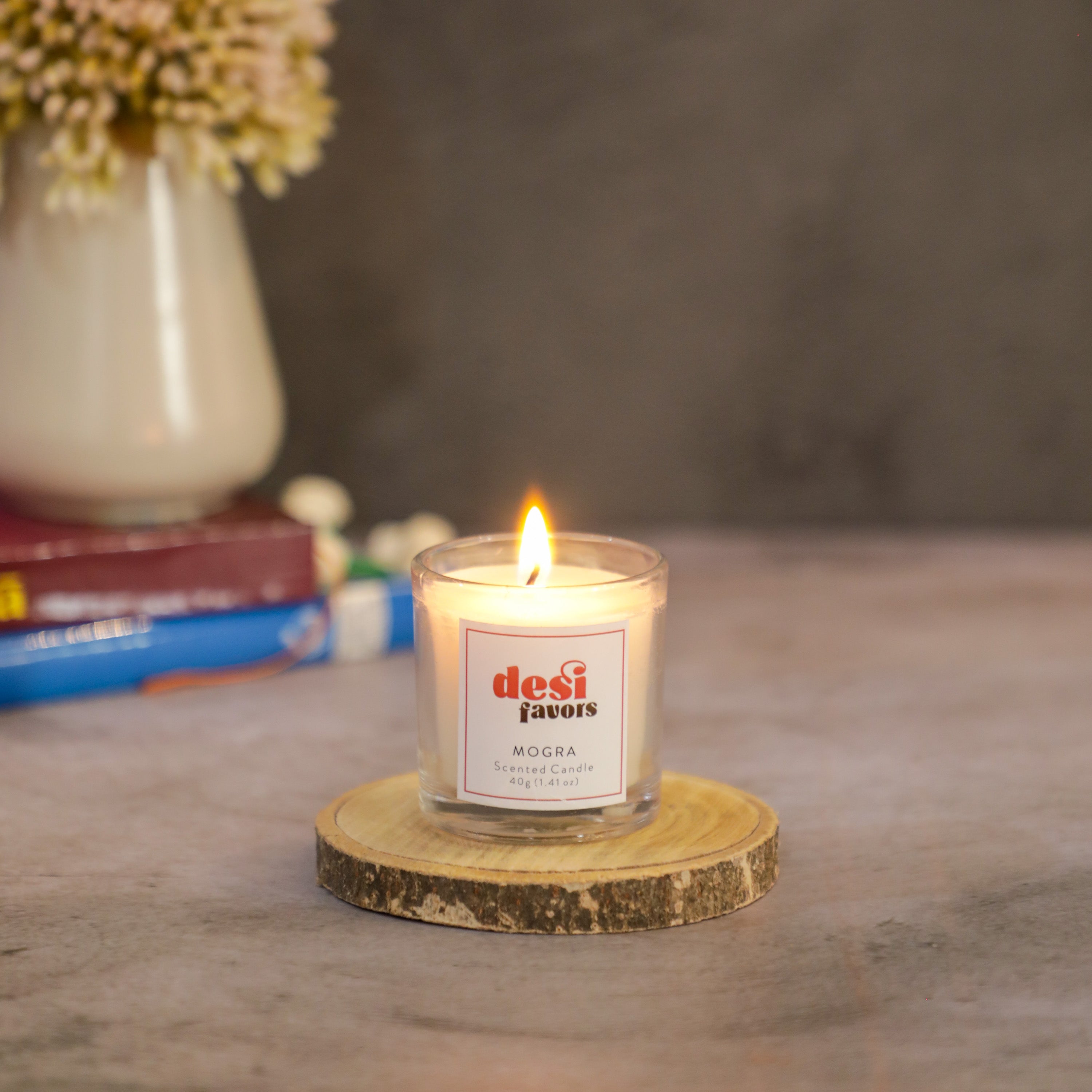 Fresh Mogra in our classic glass jar