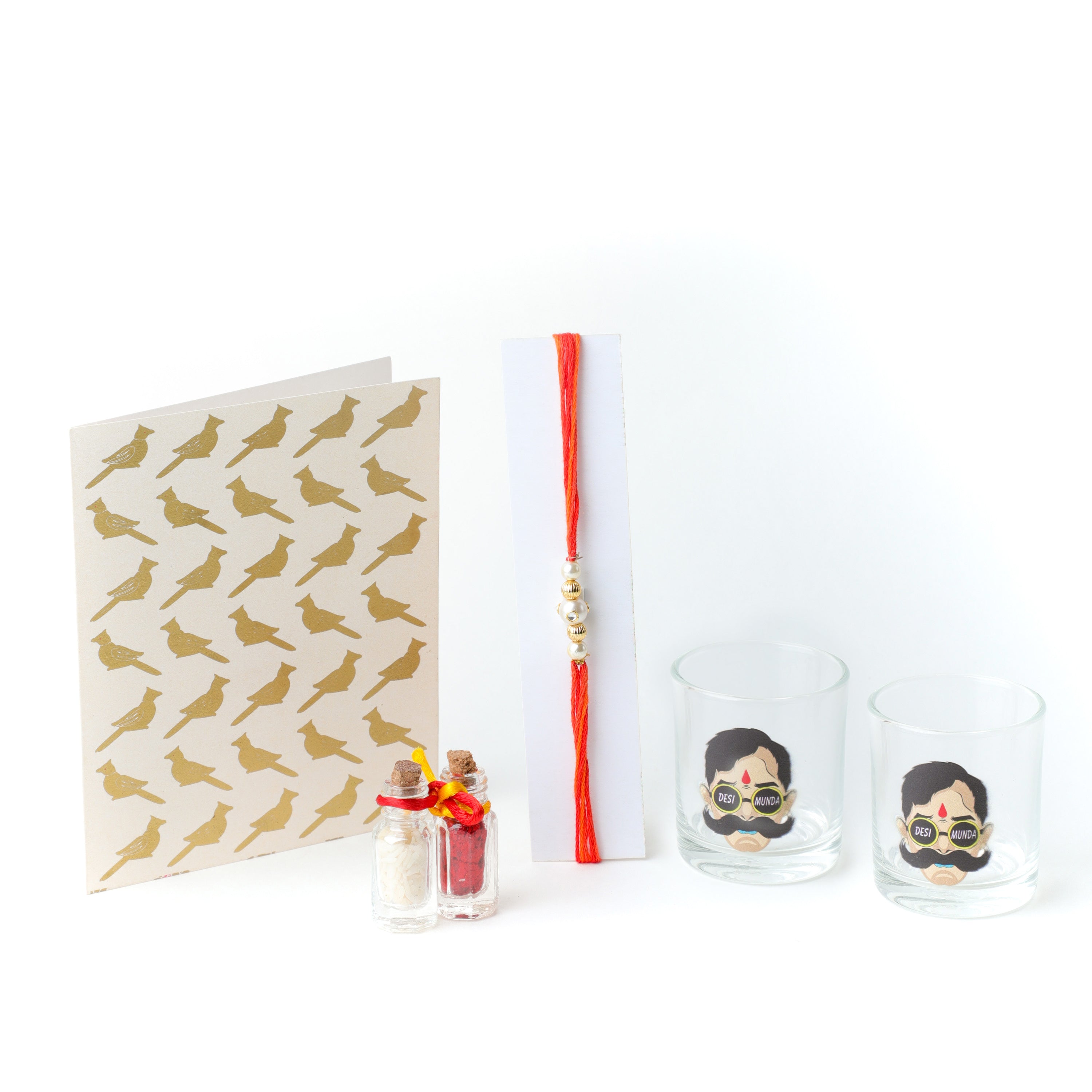 Shot Glass Gift Hampers for Rakhi