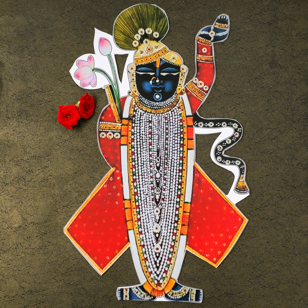 Full shrinath ji cutouts for indian decorations
