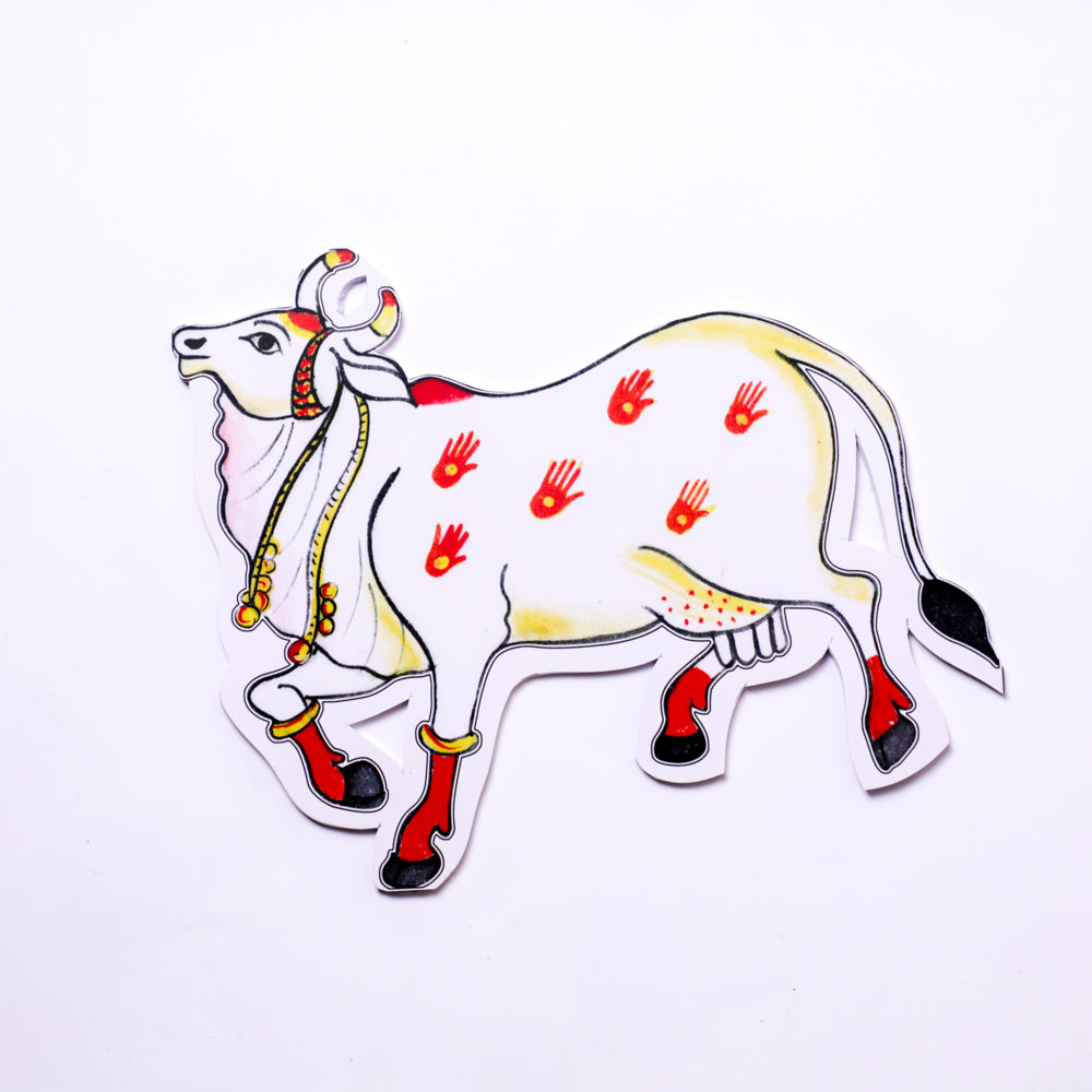 Kamdhenu cow Indian decor cutouts