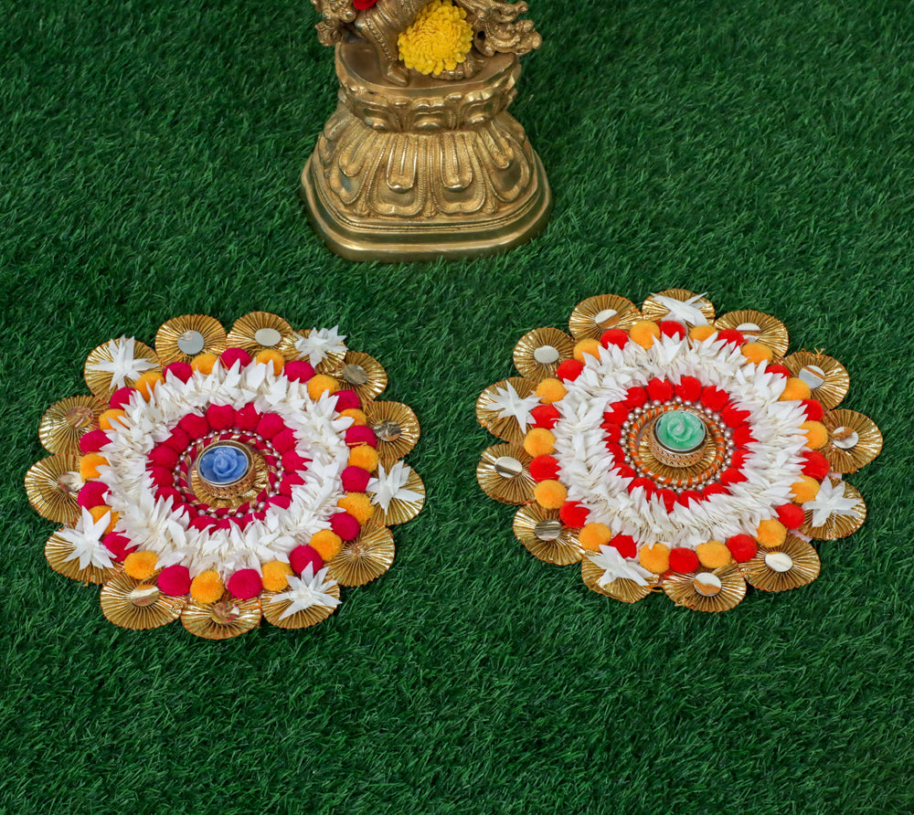 Decor Mat for Traditional Pooja Decorations