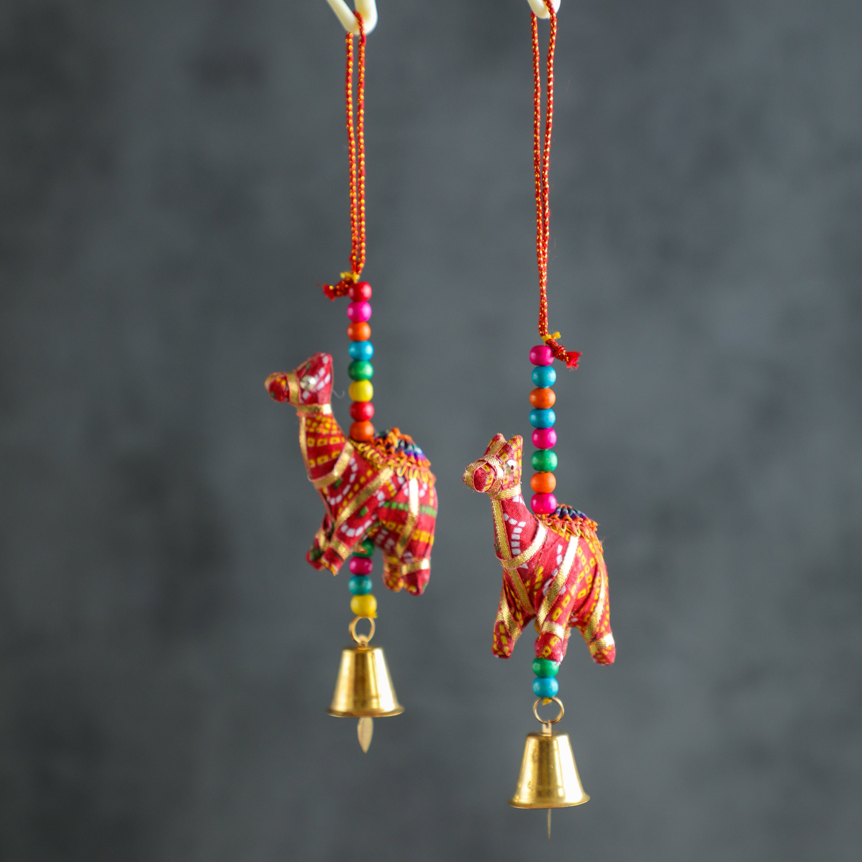 Fabric Camel Hanging Charm for return gifting in the USA