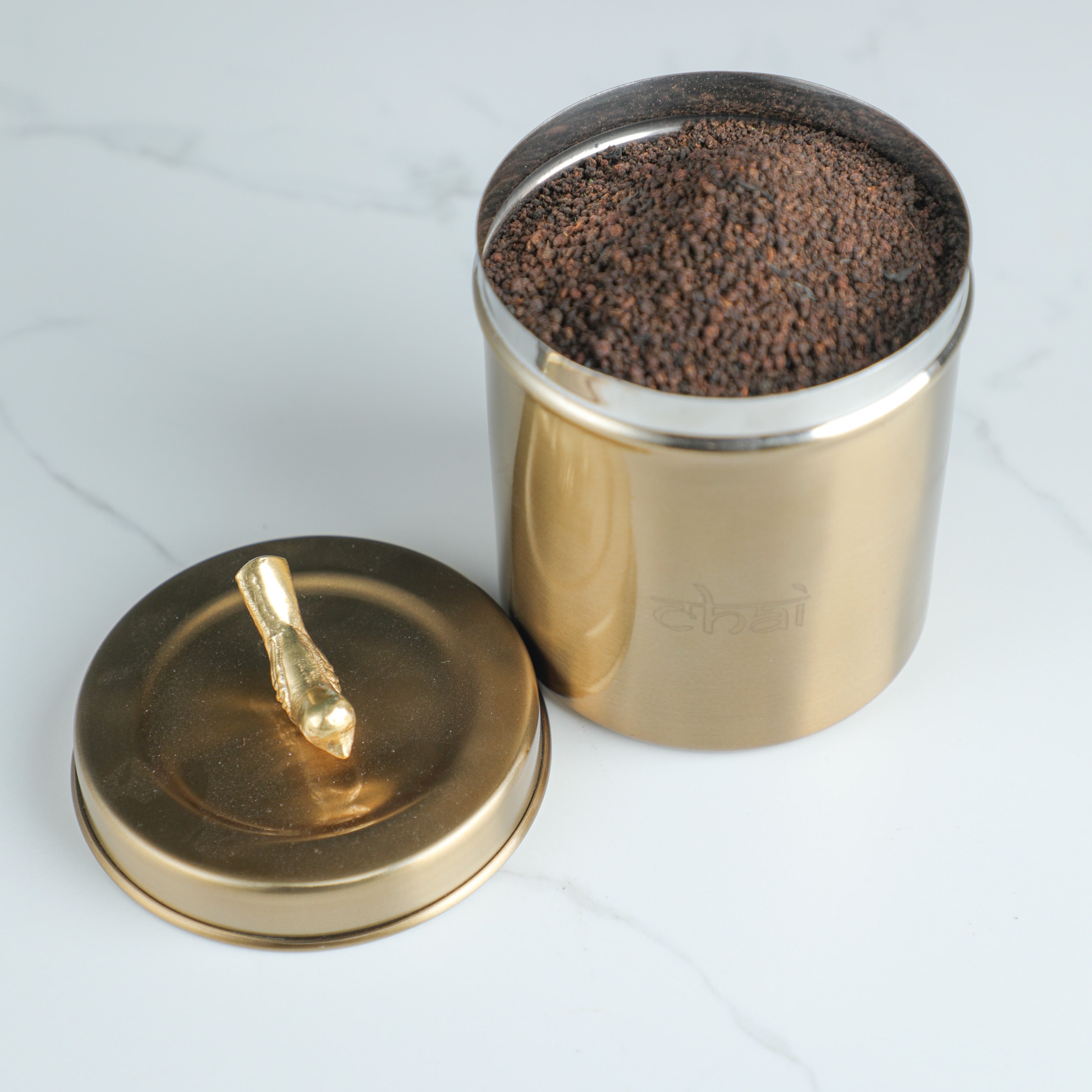 Authentic Chai Box Shop Steel Chai Box Container - A Perfect Kitchen Utility Item