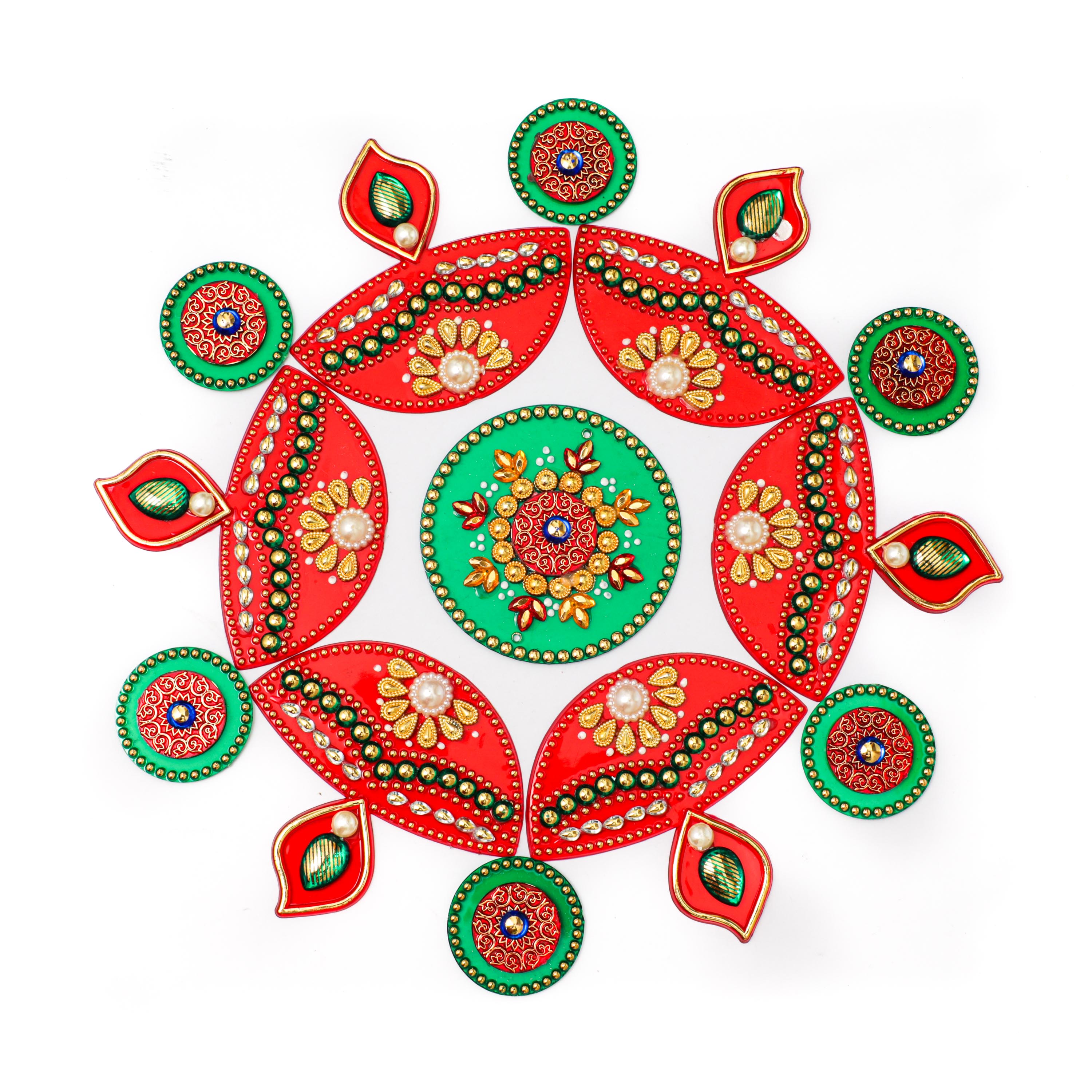 11 Pkts Rangoli Colors - Design Creativity Diwali Floor Design, Festival  Colors(Set of 11 Colors 50 gm each packs and White color 100 gm pack)