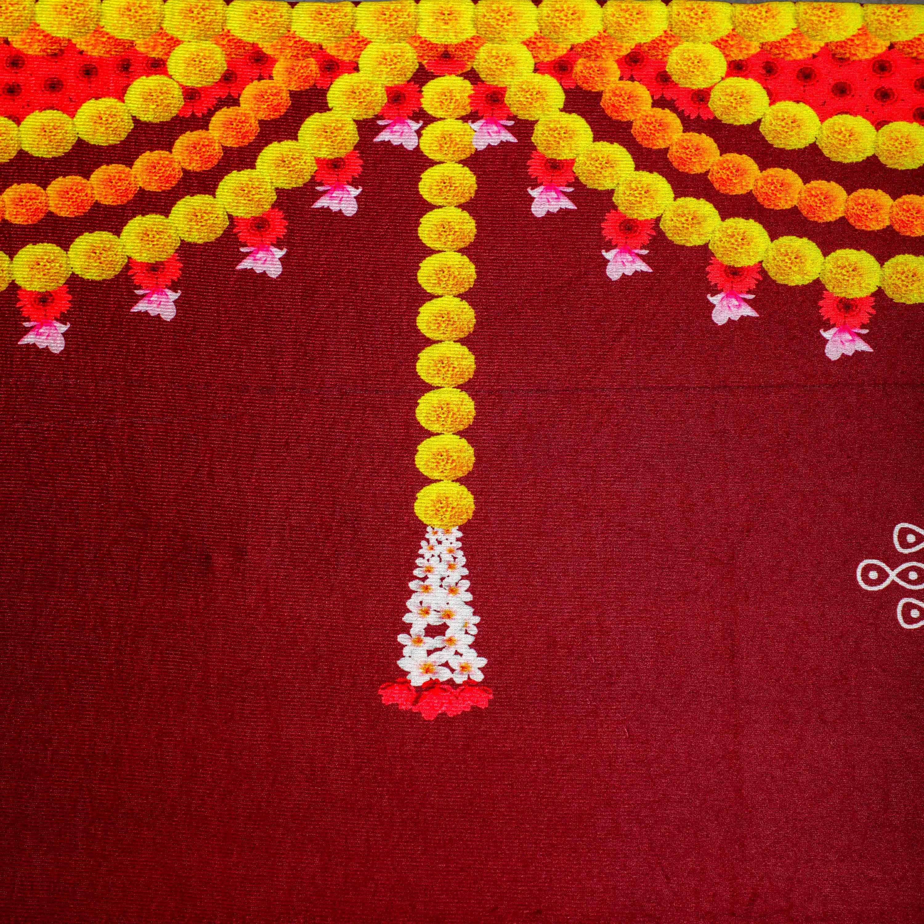 Backdrop Cloth for Durga Pooja