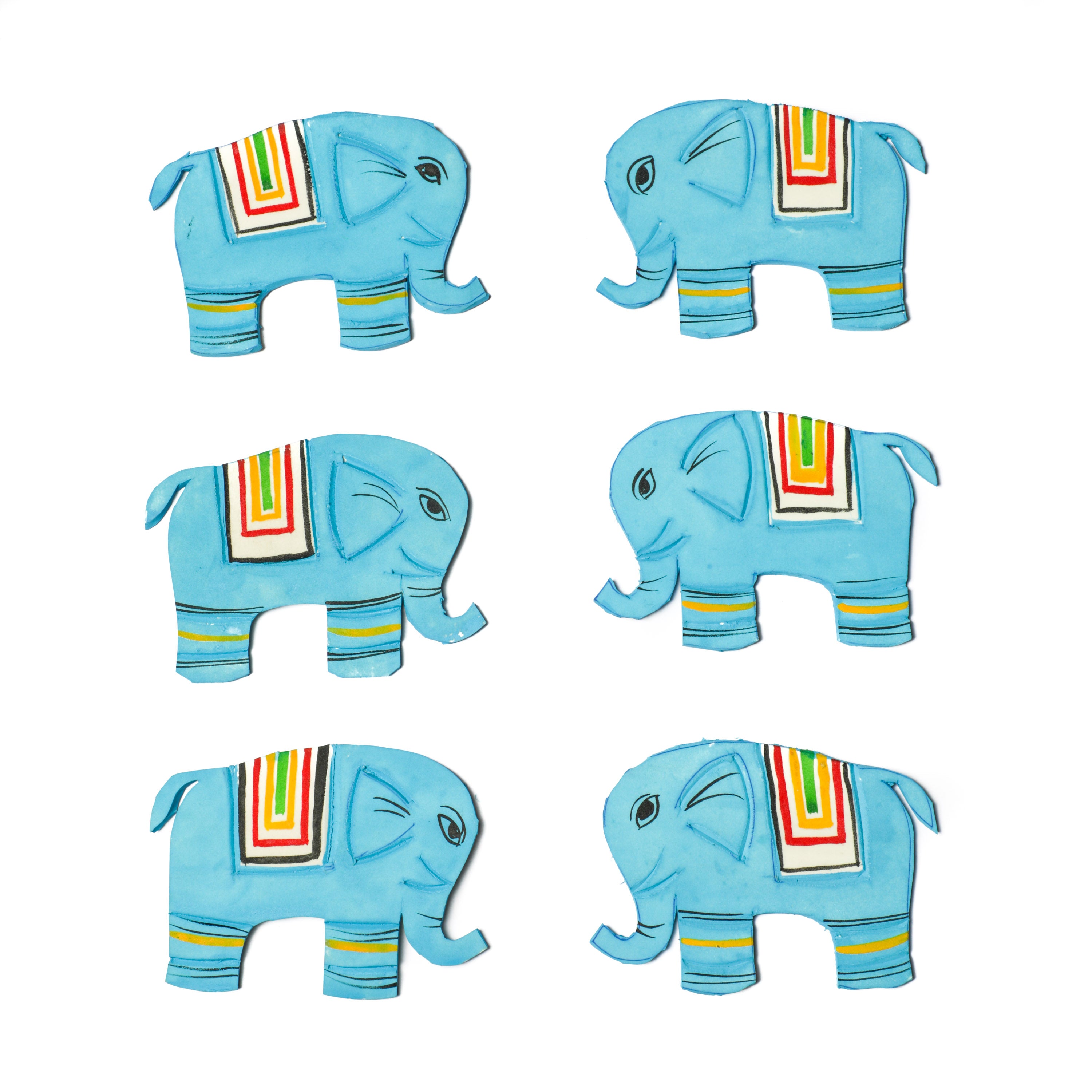 Elephant Indian pooja decoration cutouts