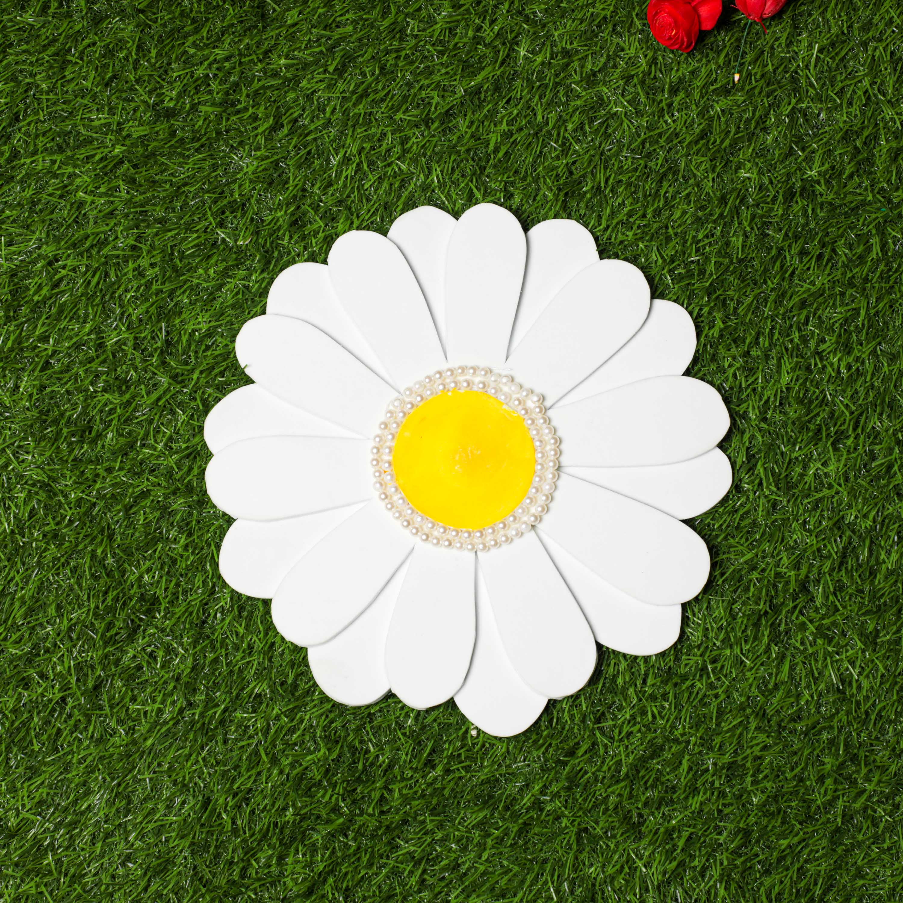 Foam Daisy floral background props for decoration