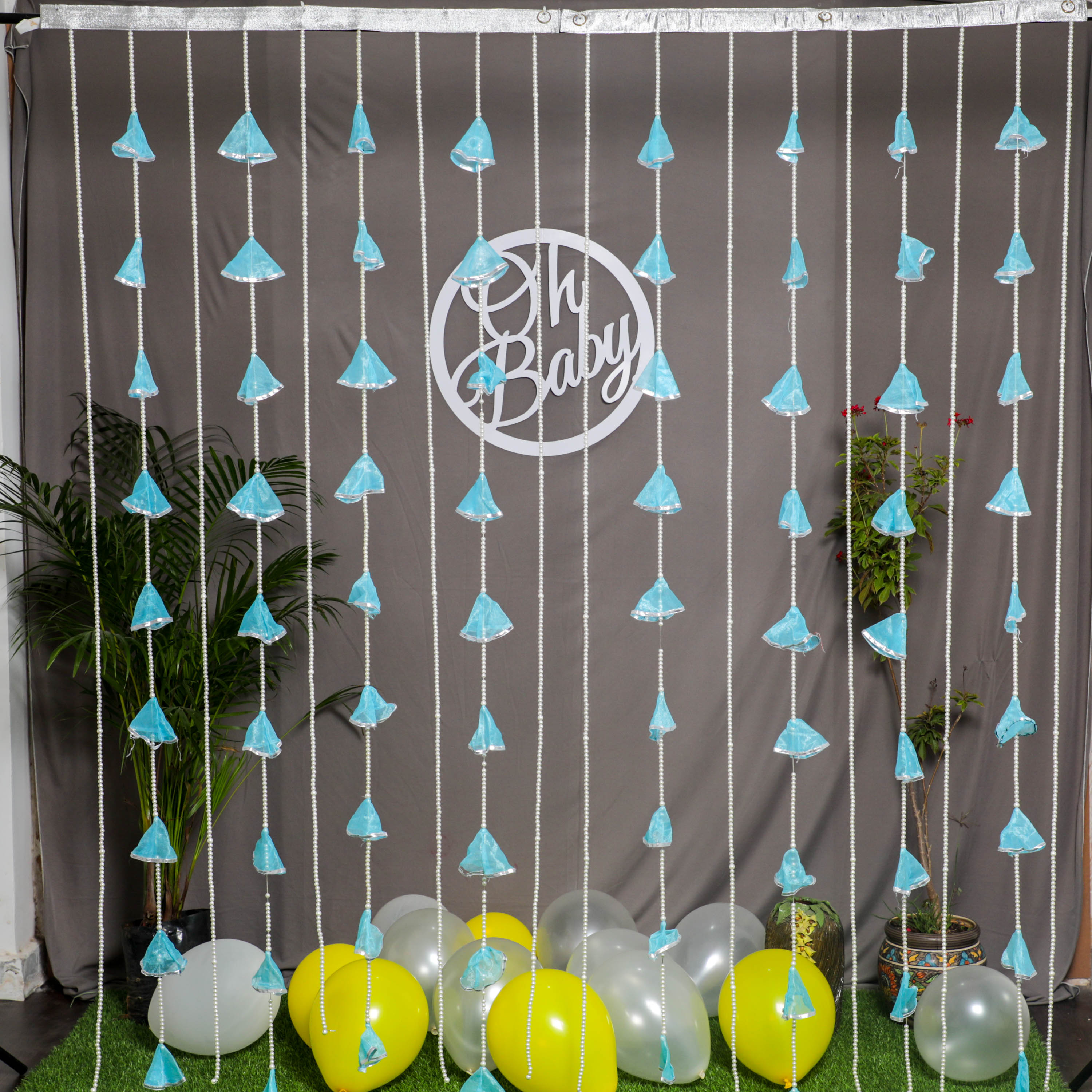 Birthday party decor hangings