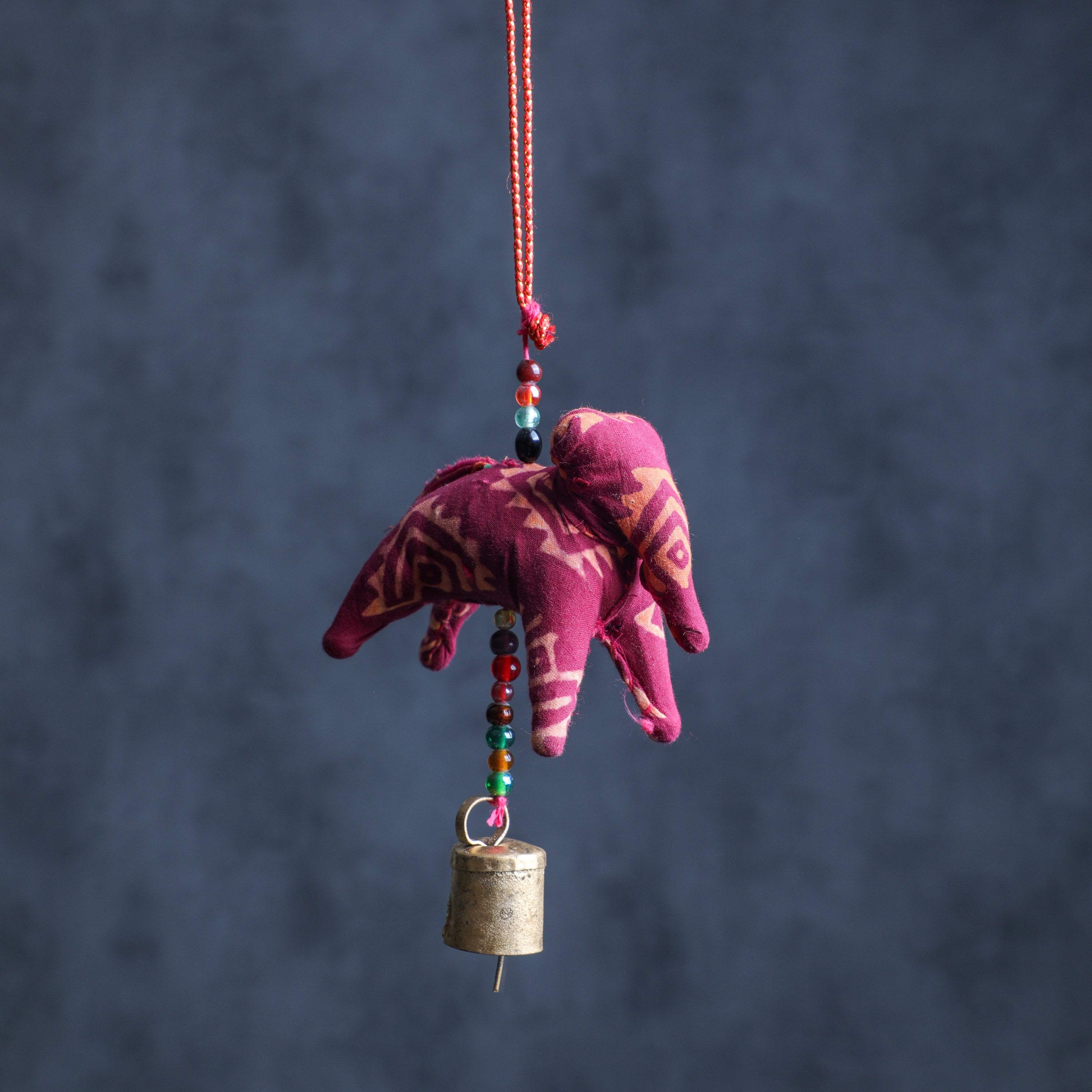 Elephant hanging and charm for gifting to friends in the USA