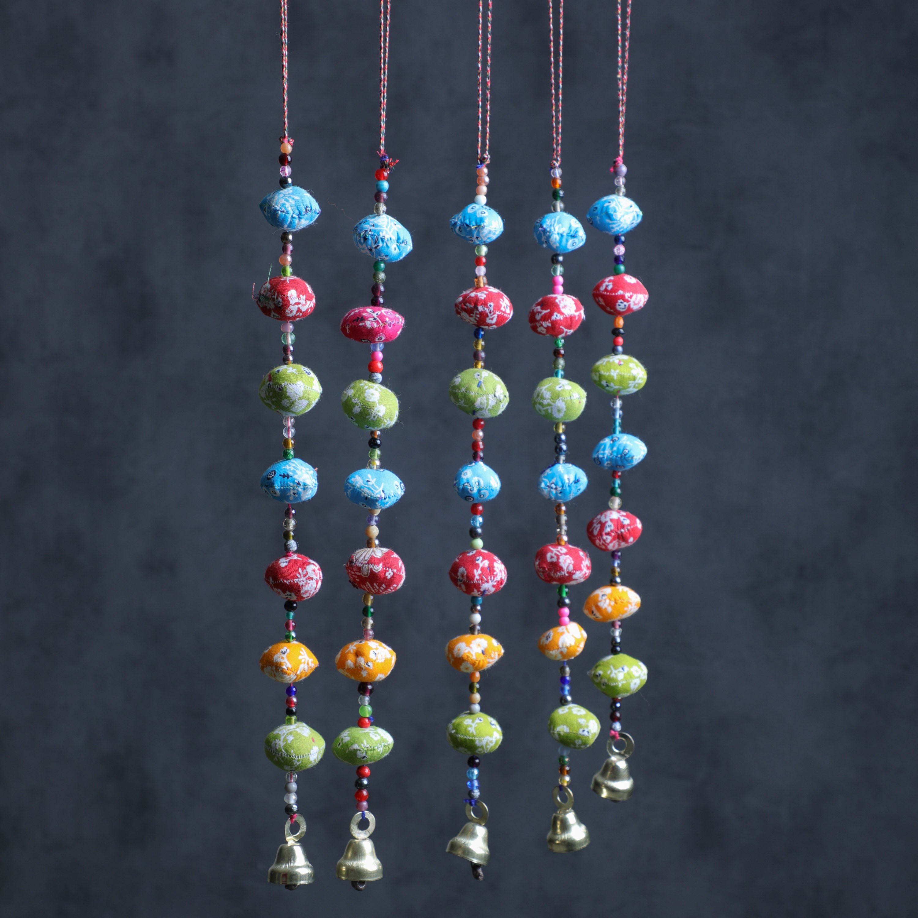 Multicolor Fabric Tassel Hanging for decoration
