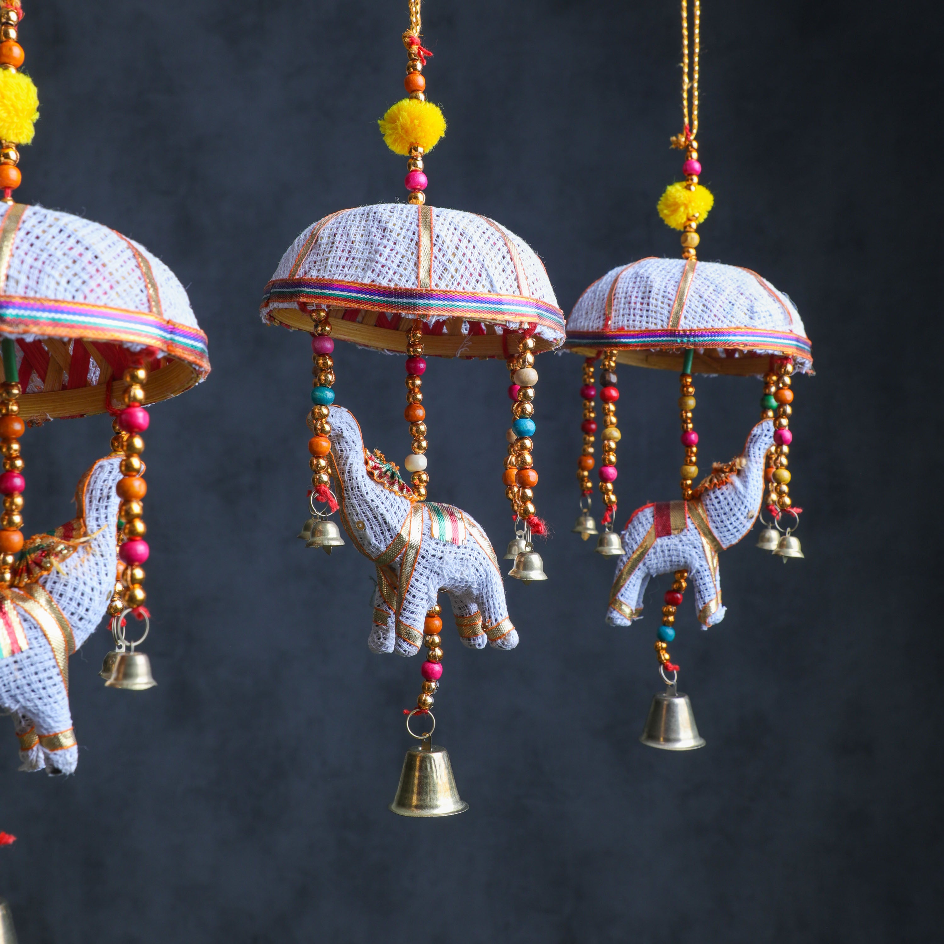 elephant style evil eye door Hanging Ornament