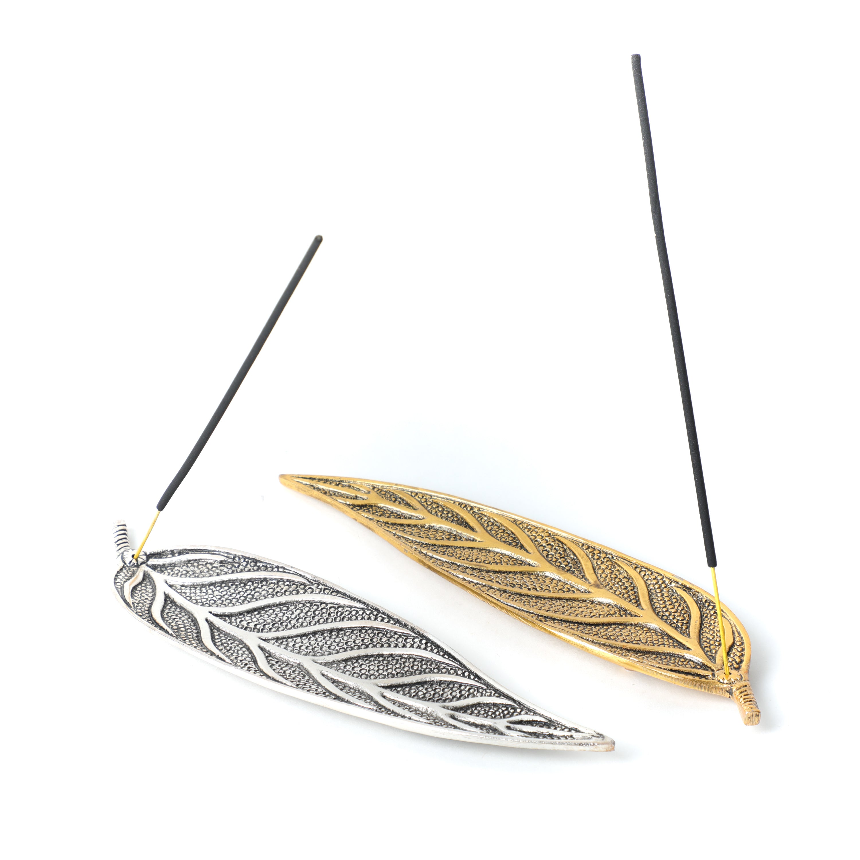 Gold and Silver plated Agarbatti stands for pooja rooms