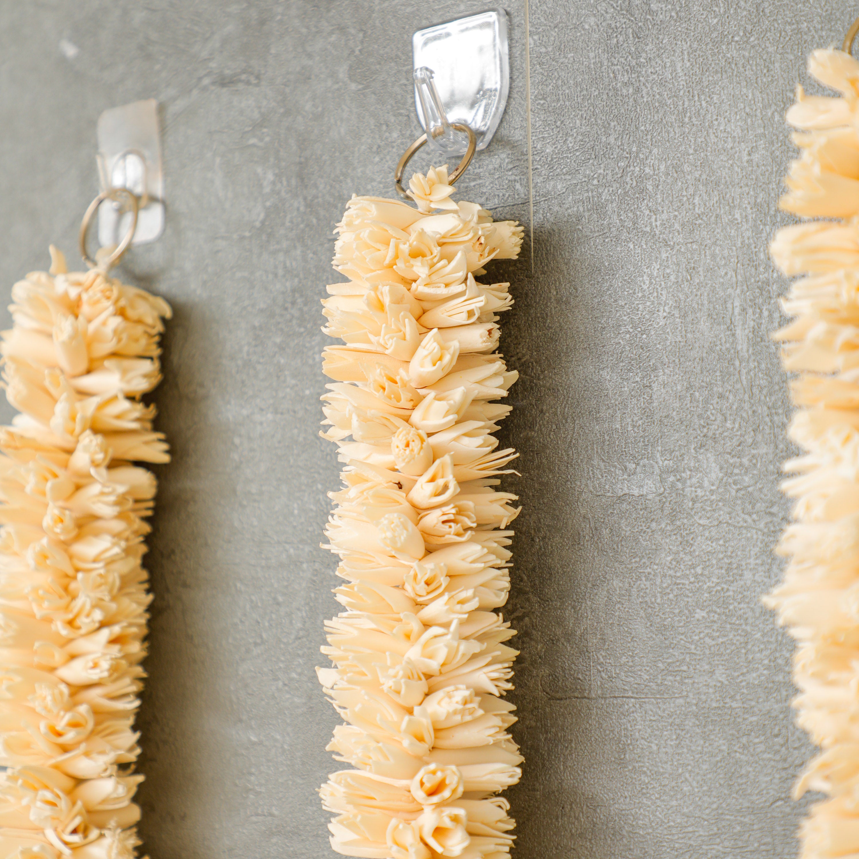 lily flower garland for wedding 5 ft Yellow Lily Garland