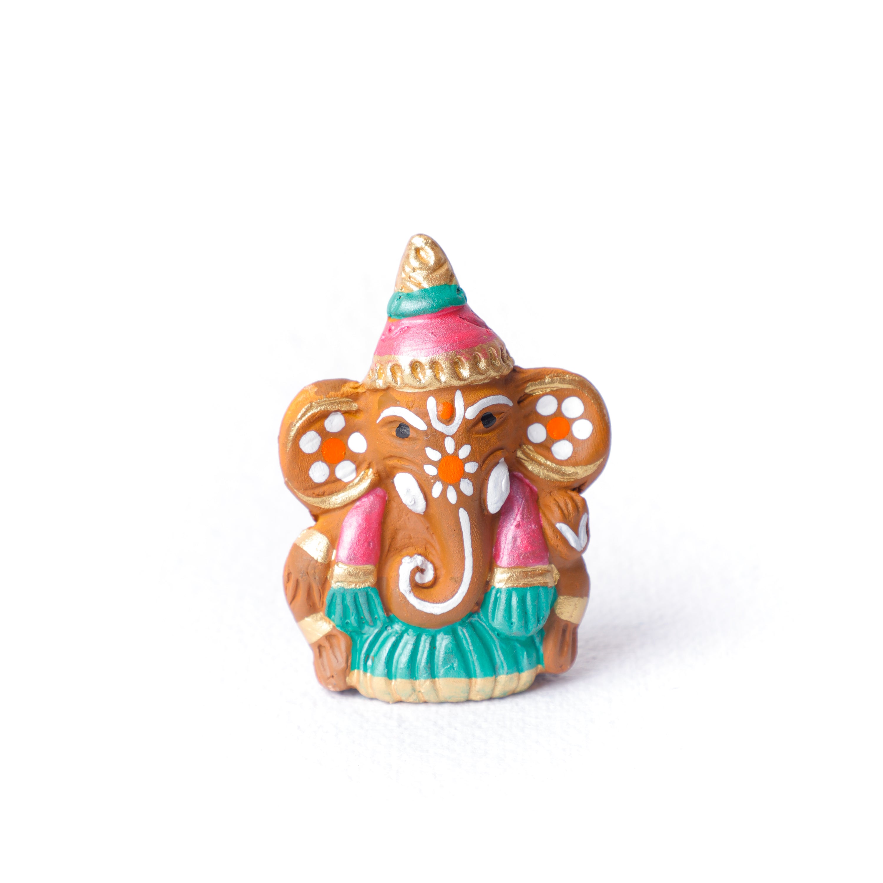 Handcrafted Terracotta Ganesh Murti Idol for Home Decor