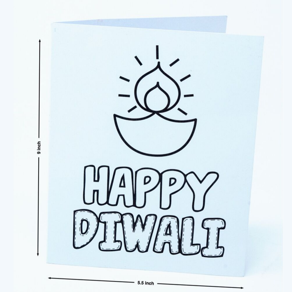 Diwali Festive Greeting cards for Kids