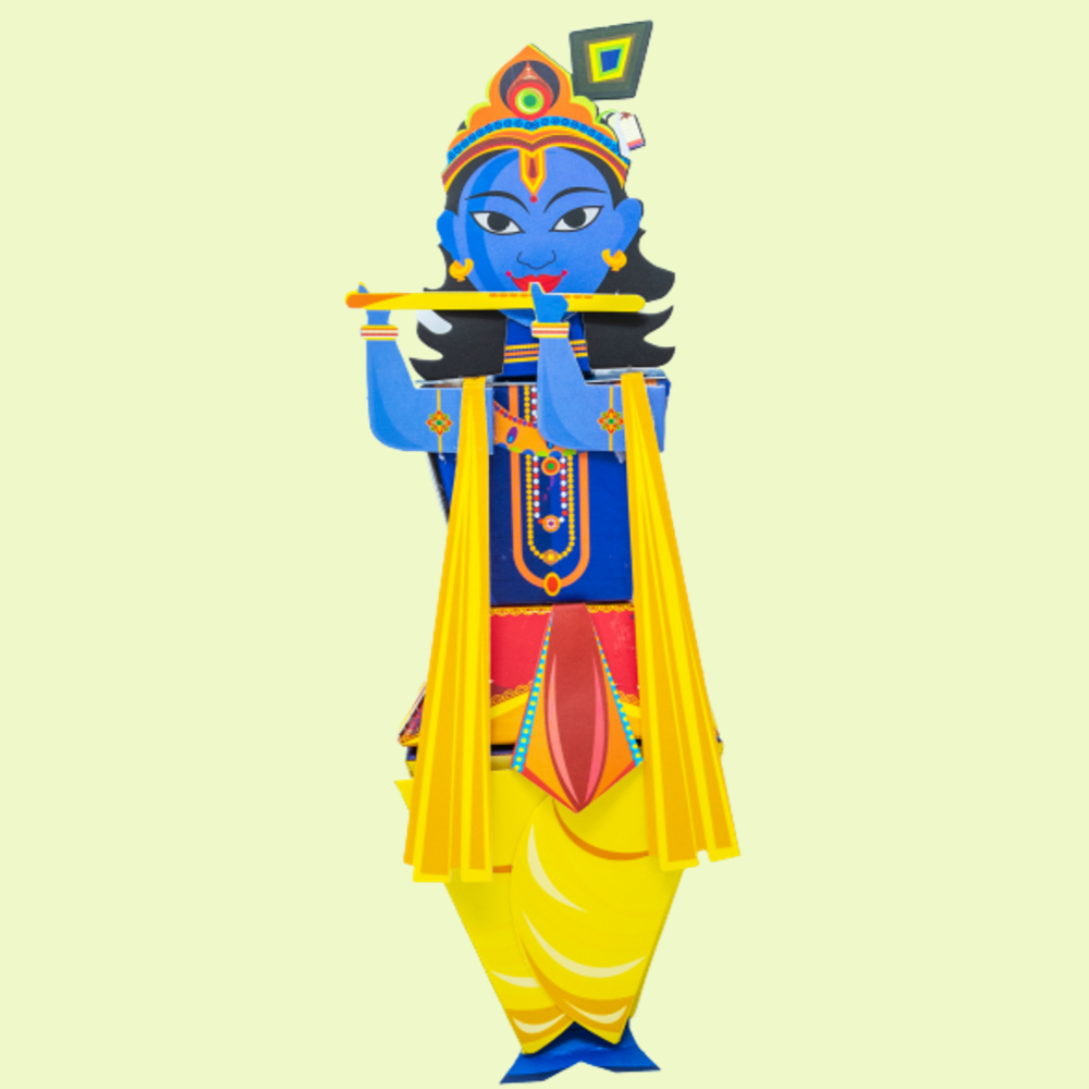 Traditional Lord Krishna Decoration DIY for Kids Room