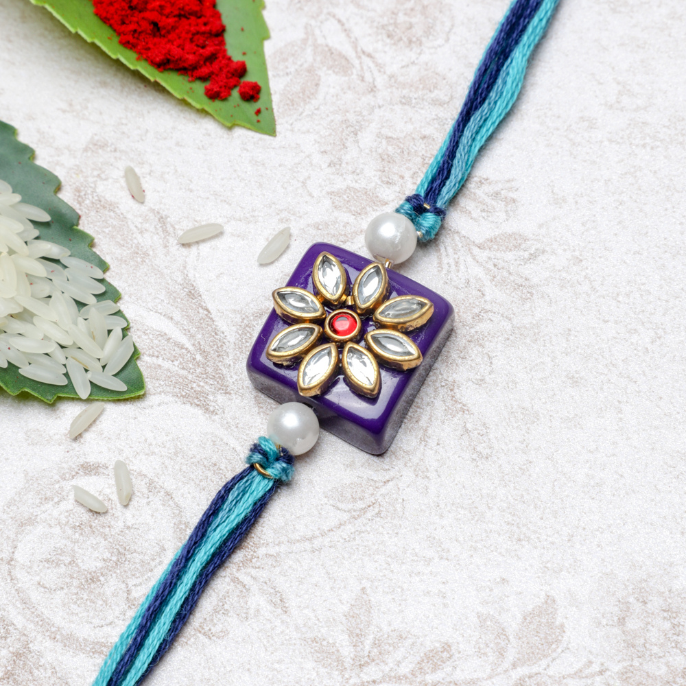 Blue Rakhi for Raksha Bandhan in the USA