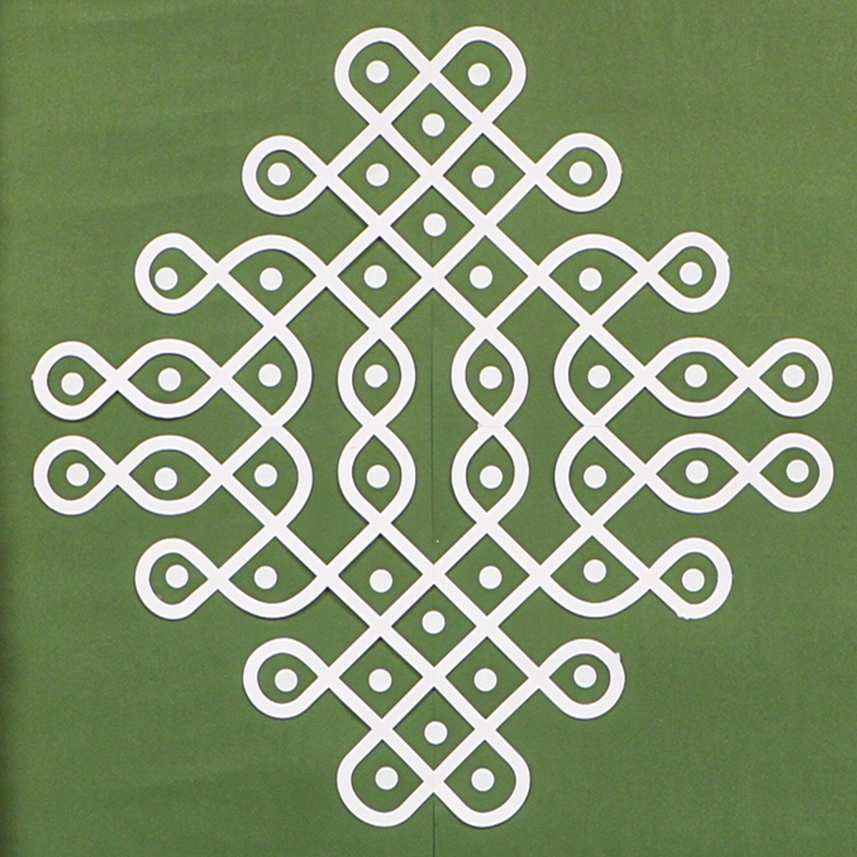 Rangoli Designs With Theme Go Green