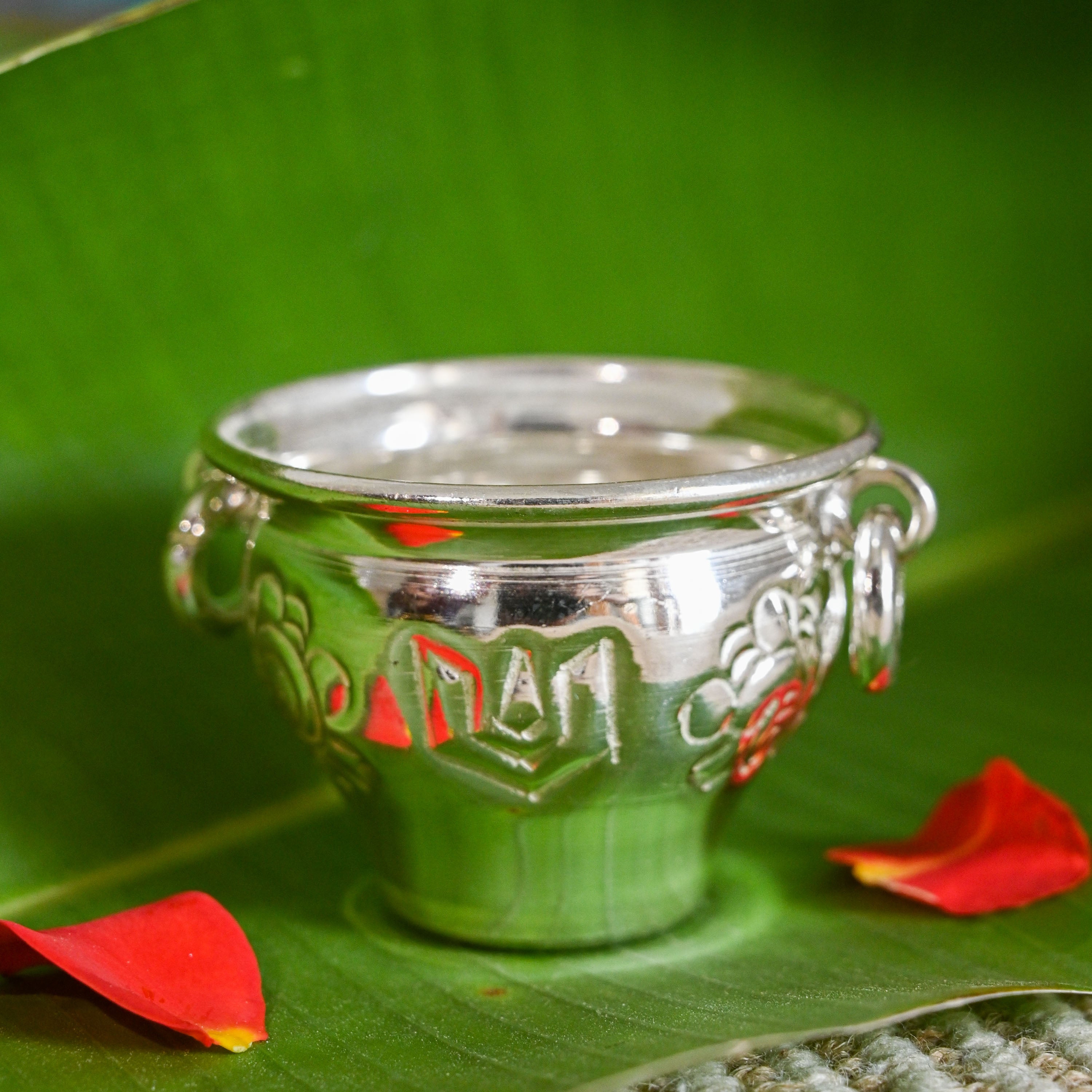 Silver Pooja Mandir Samagri