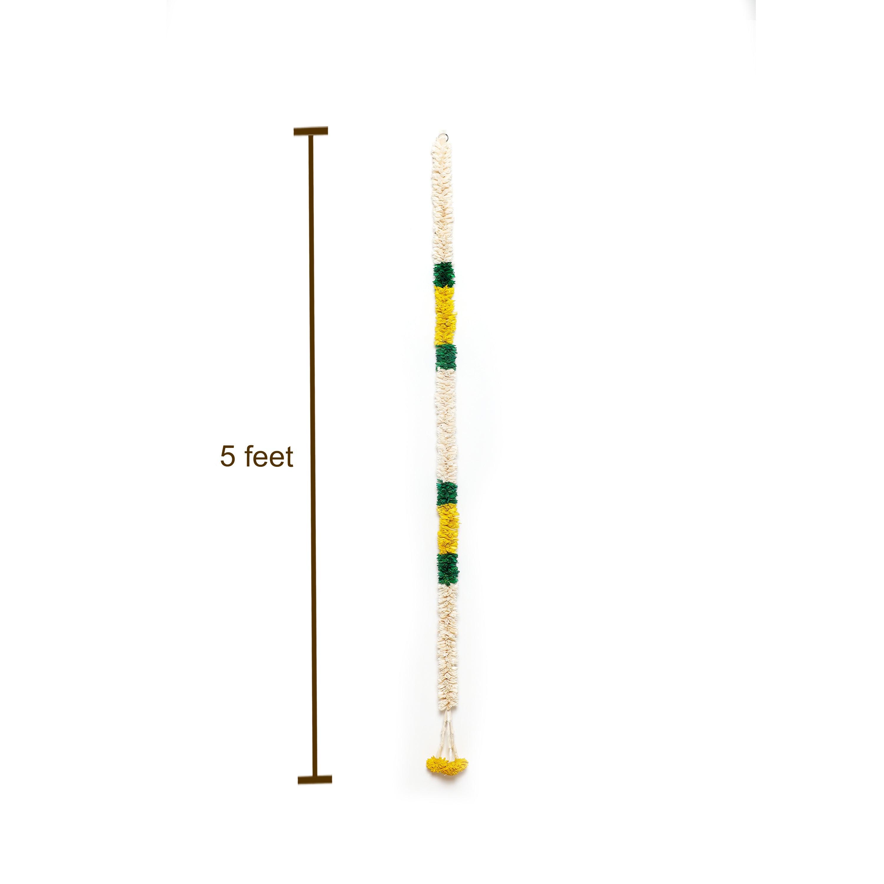 Background event decor floral garlands