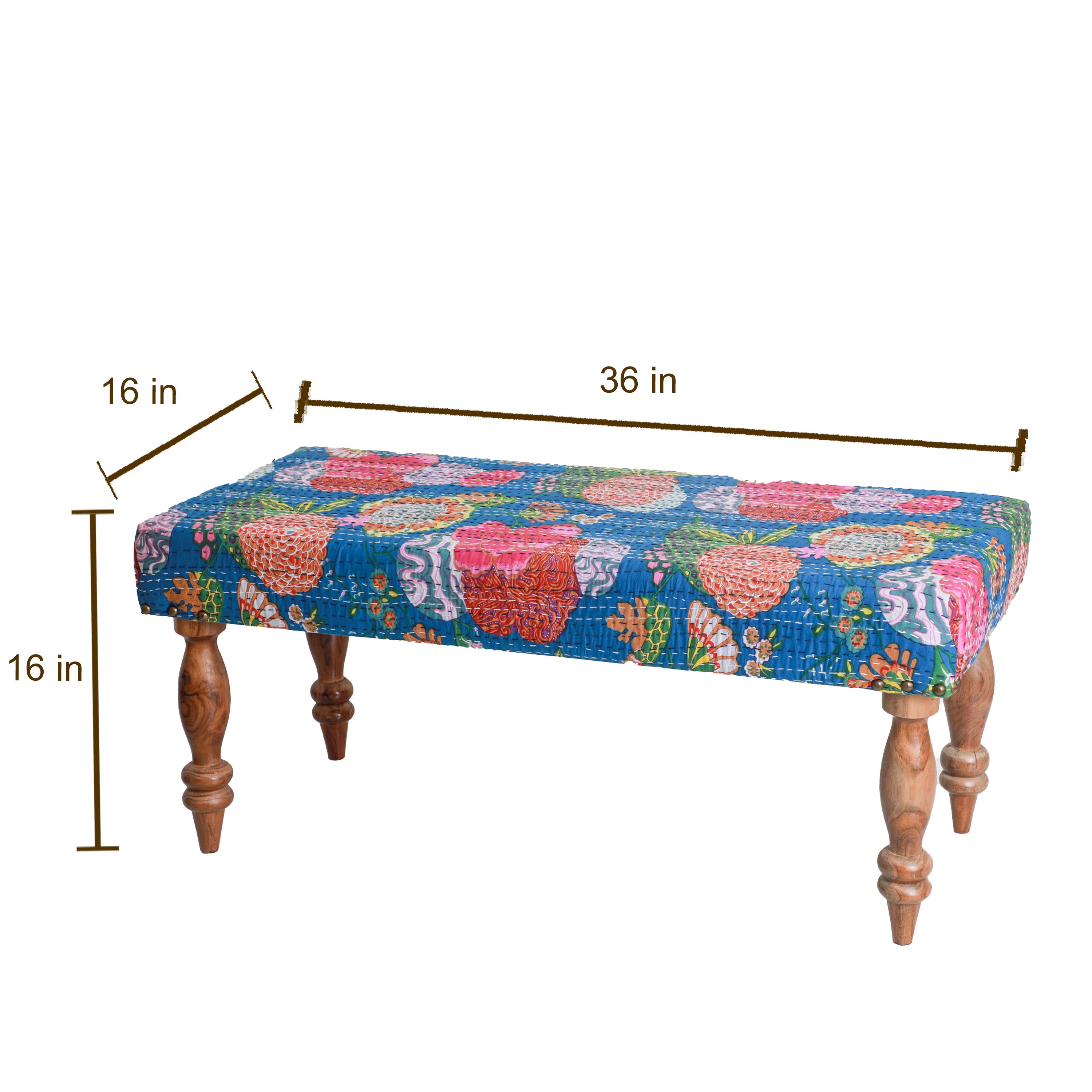 Wooden Seating Bench for Home/Office Decor in the USA