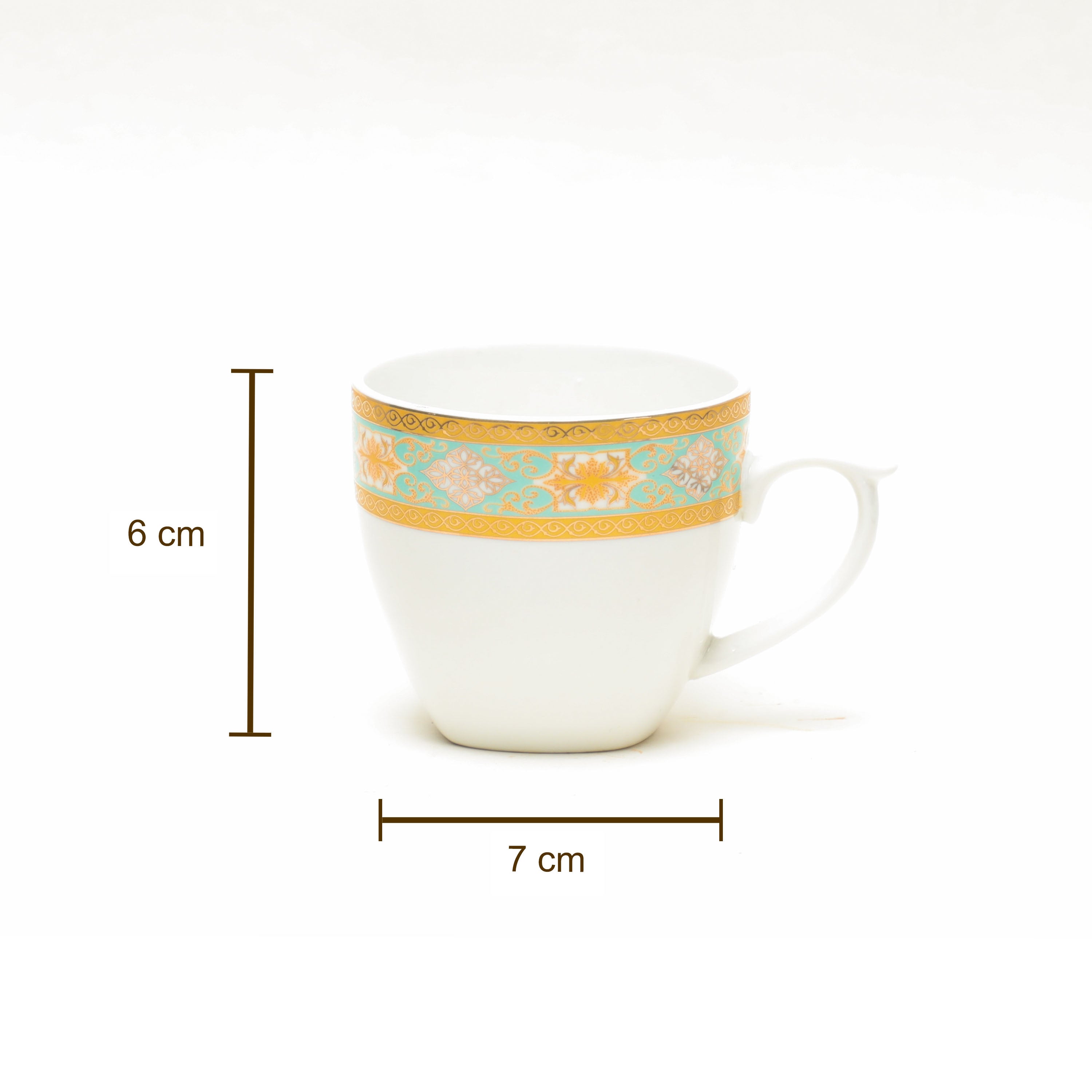 White Ceramic Tea Cups for sale in the USA
