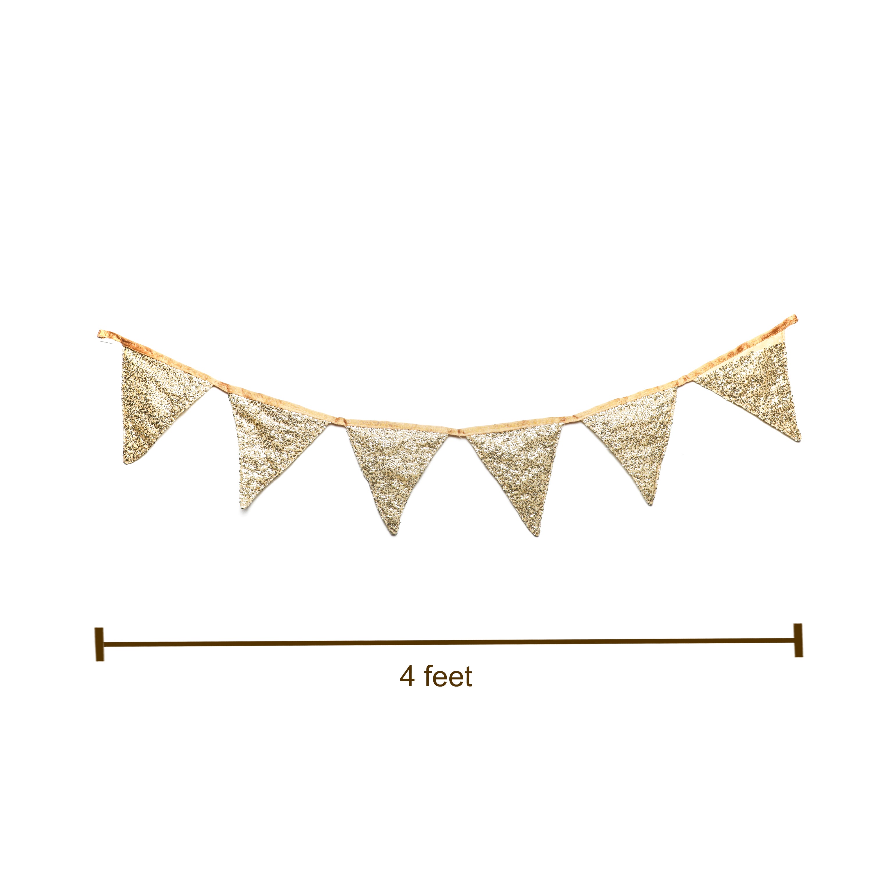 Flag banner decor for kids birthday