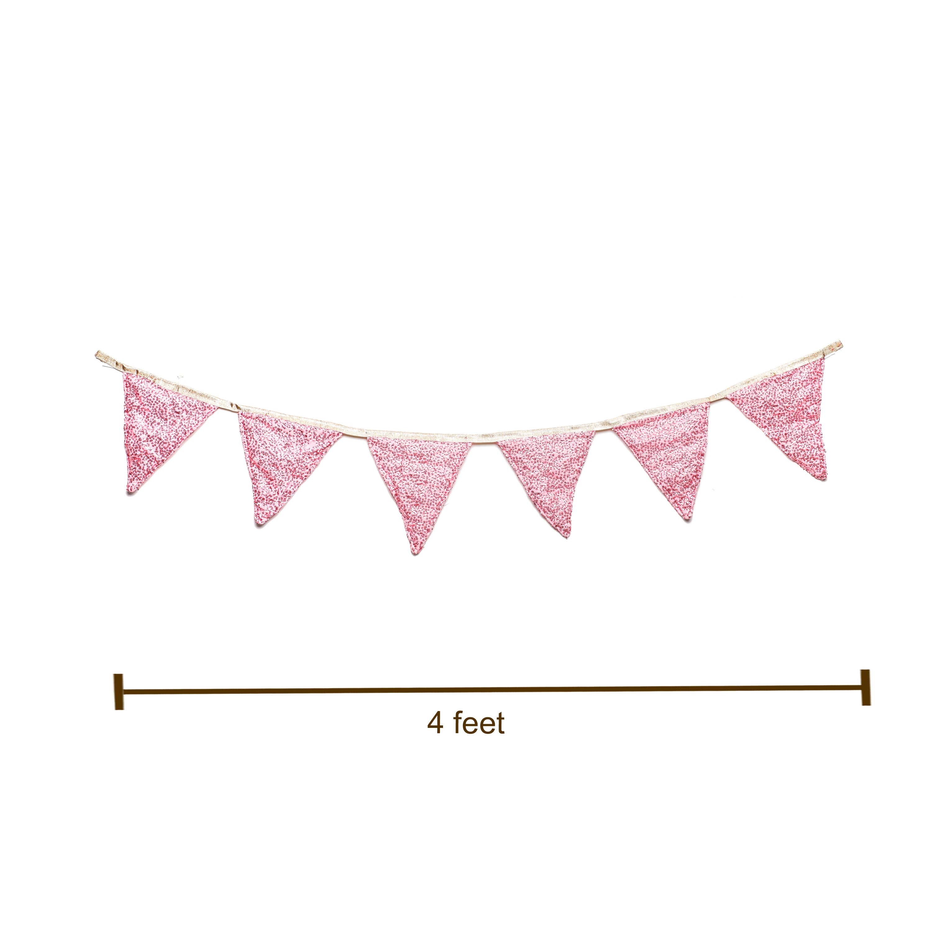Fabric bunting flag banner