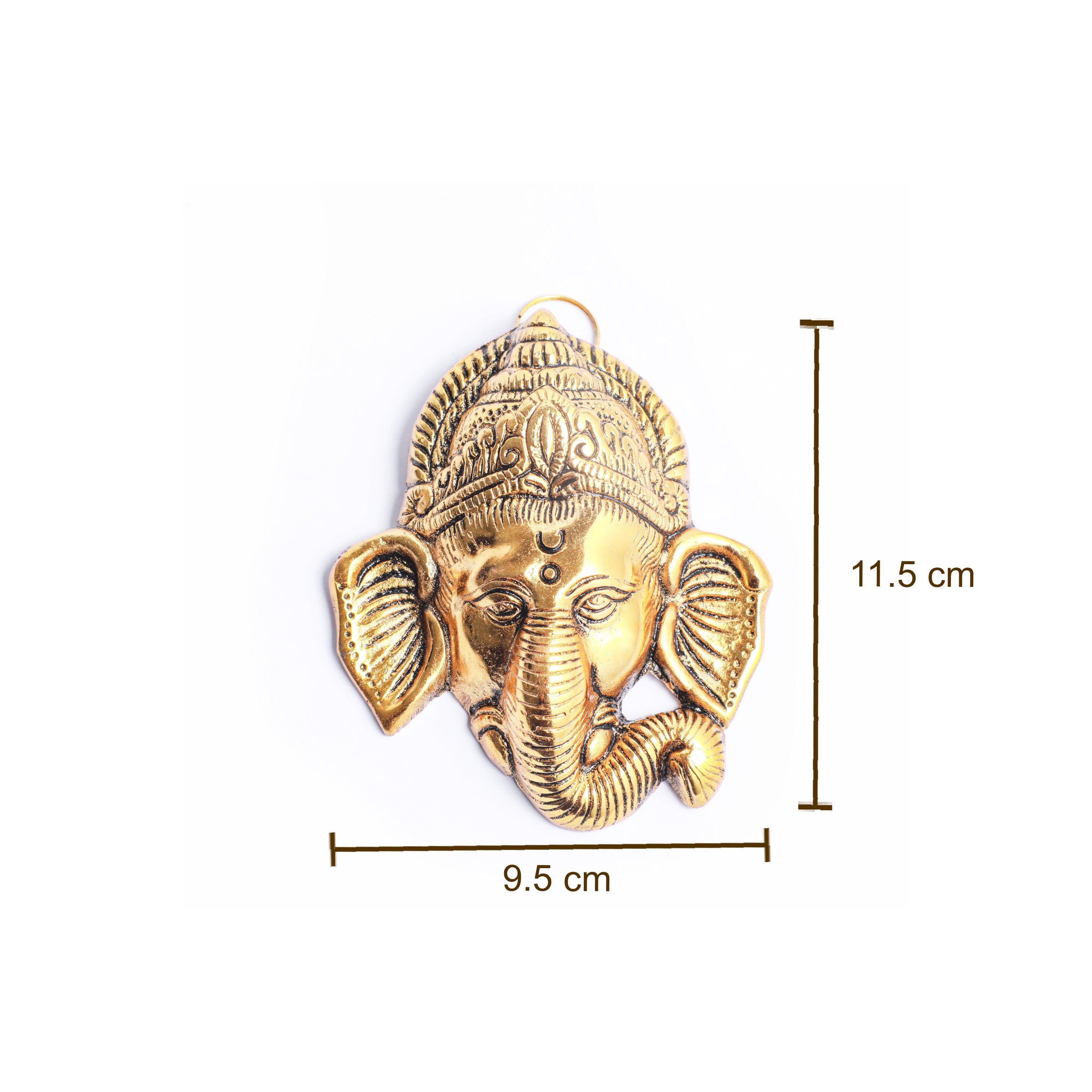 Lord Ganesh face hanging for gifting and decor in the USA
