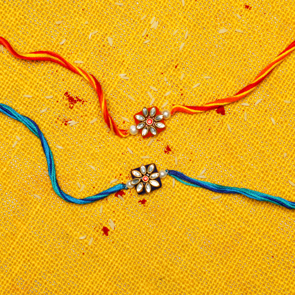 2 Rakhi Threads for Brother and Siter gifting in the USA