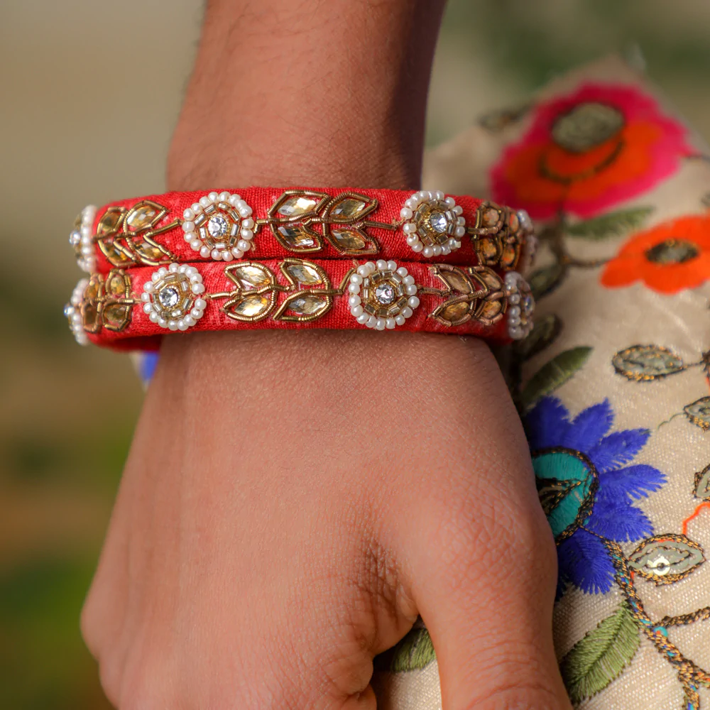 Fabric bangles for Rakhi gifting