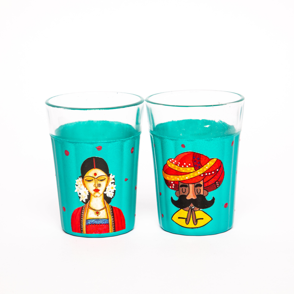 Trendy Cutting Chai Glasses for wedding and reception gifts