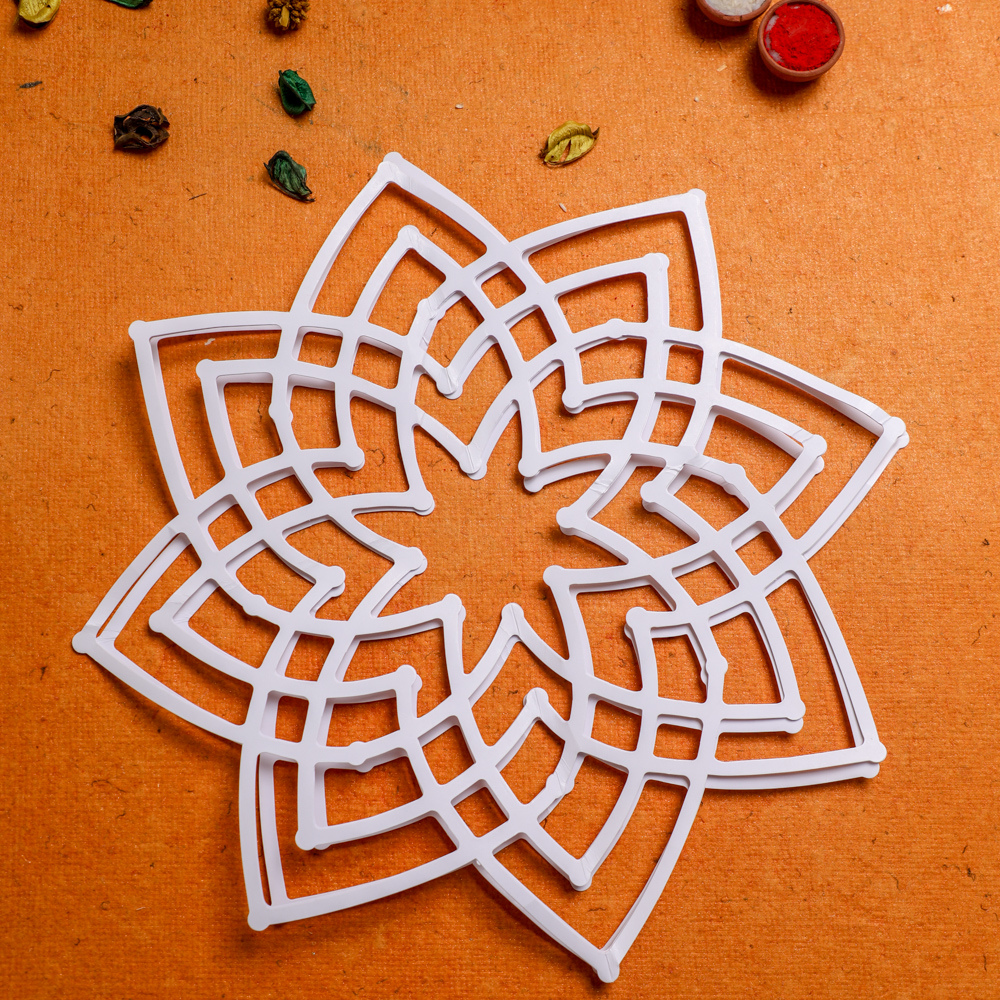 Traditional Indian Rangoli for decor