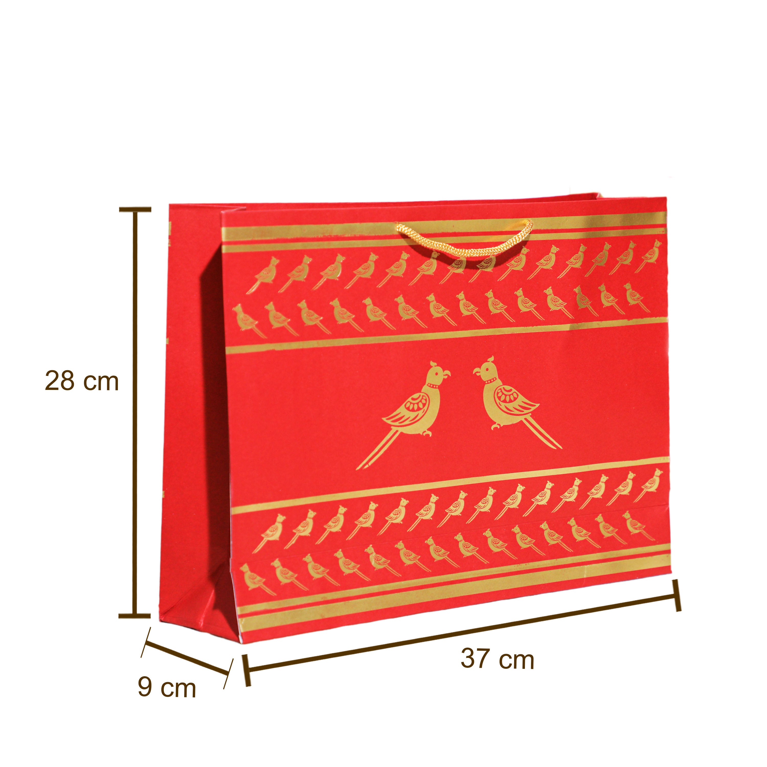 LAMANSH® 9×9 inch Fabric embroidered Return gift 🎁 bag with gota work –  Lamansh