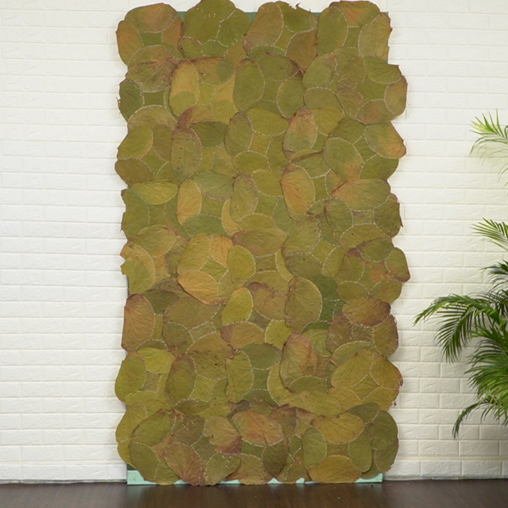 Leaf Decor Backdrop Kit for Annaprasana or Ganesh Pooja Rituals
