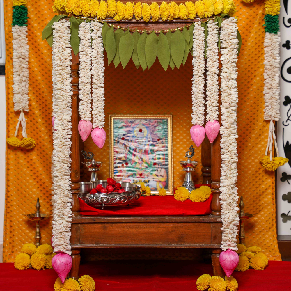 Floral Decor for Wedding and Pooja Rituals