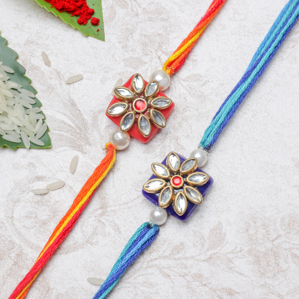 Set of 2 Rakhi Threads for Raksha Bandhan