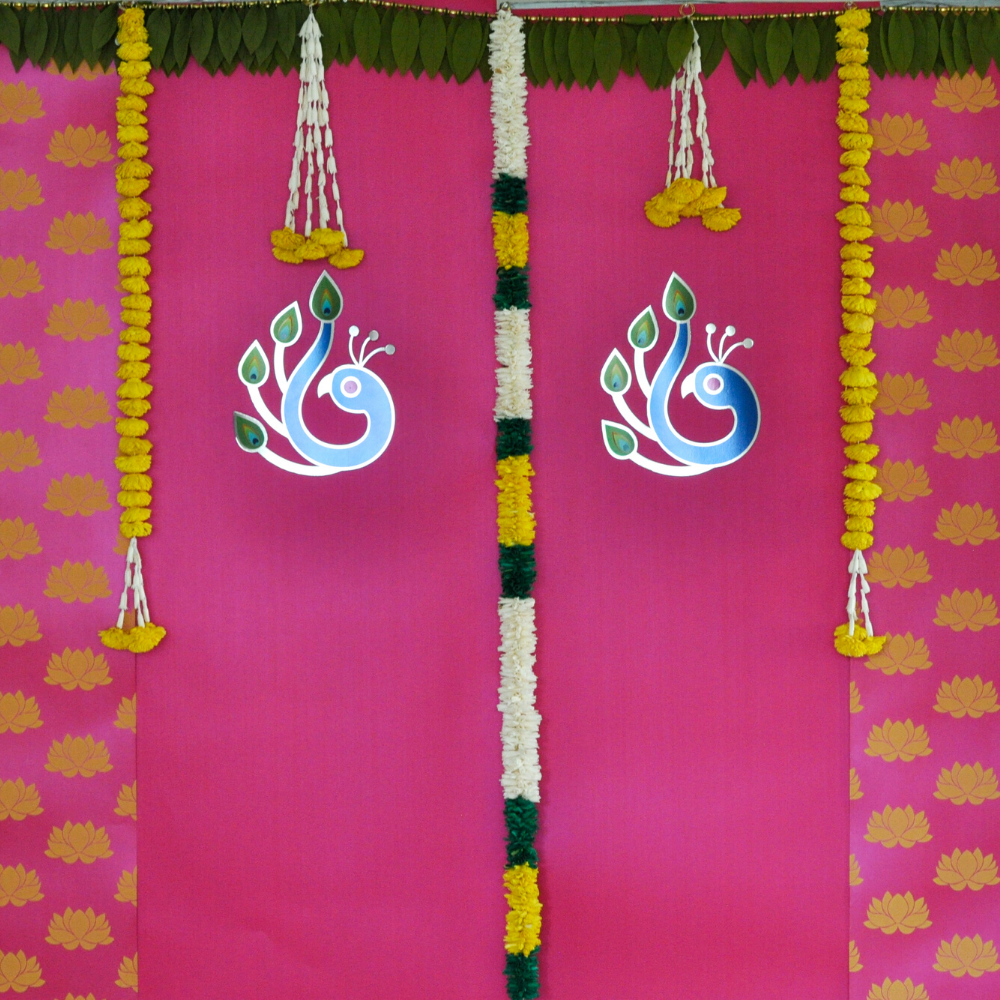 Indian backdrop desi decoration props