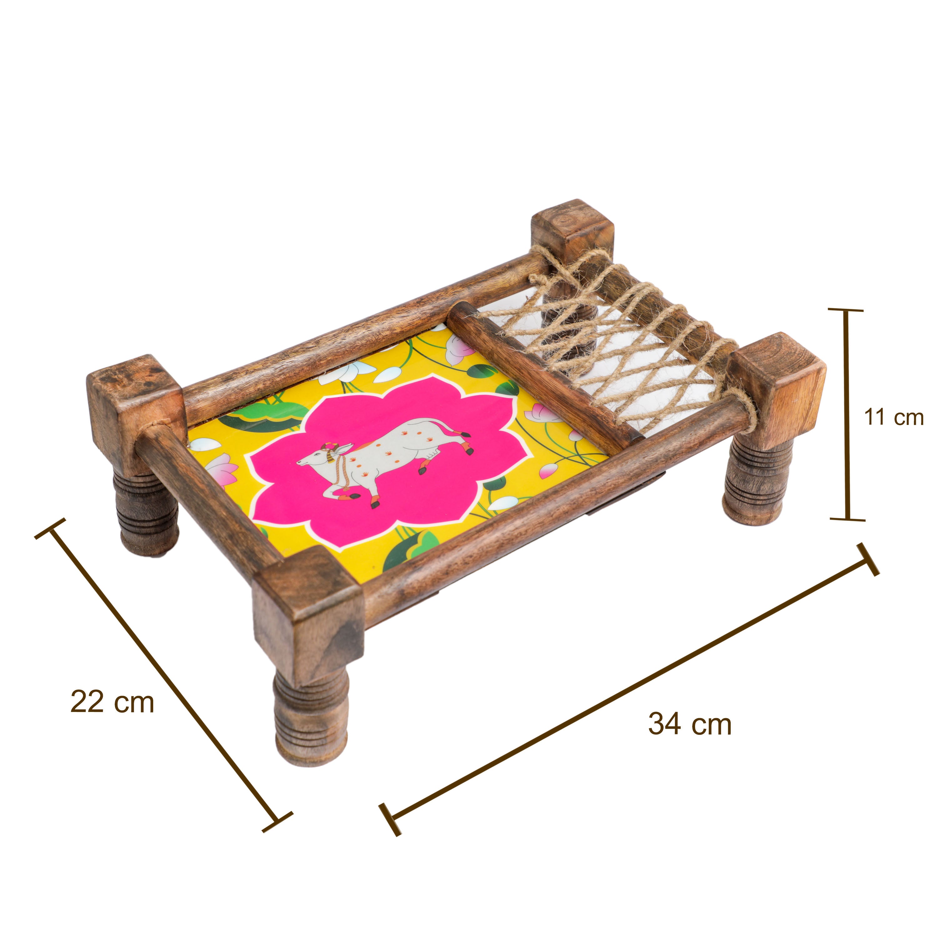 Kamdhenu Wooden Desi tray for sale in the USA